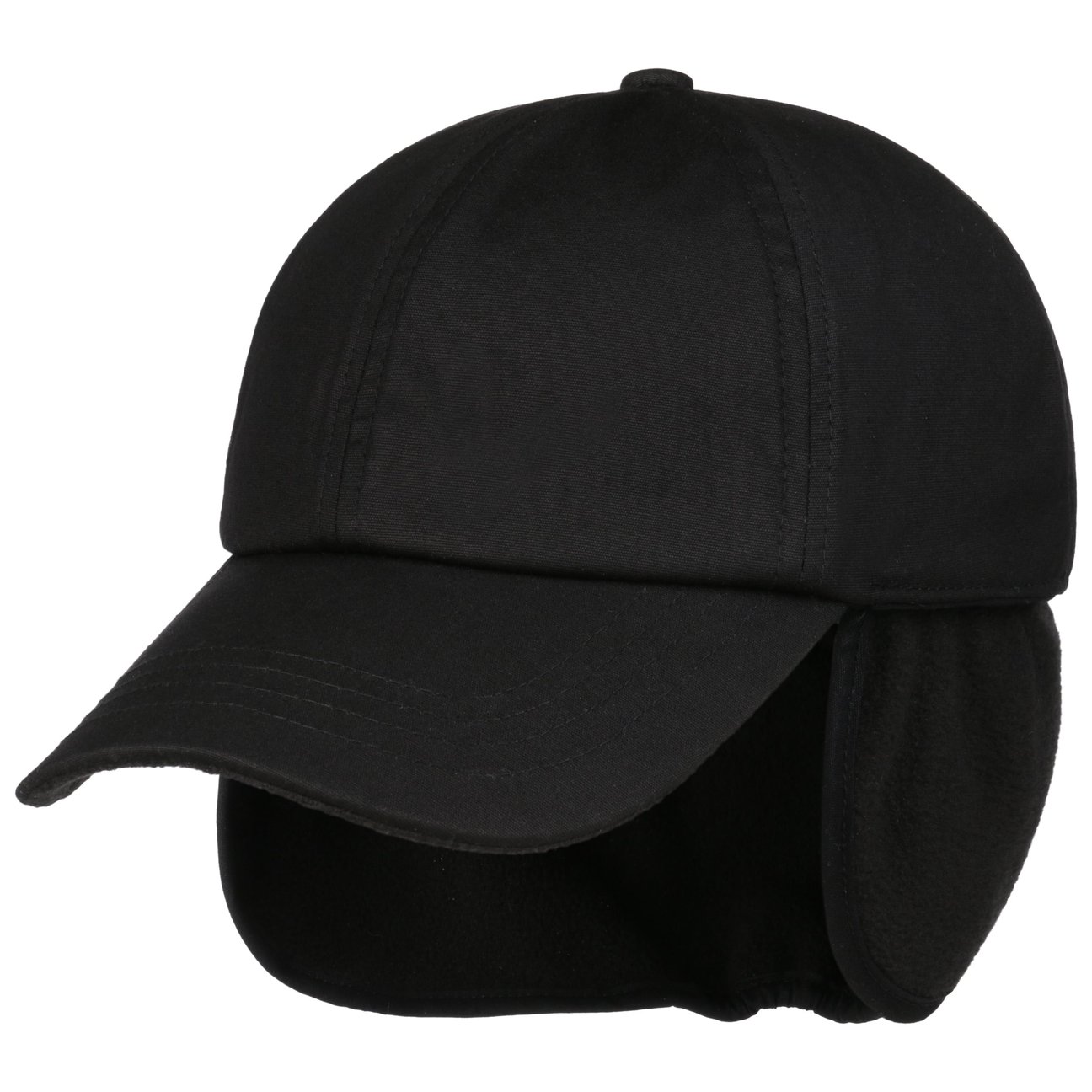 Lipodo Paraorecchie Waxed Berretto Baseball con by