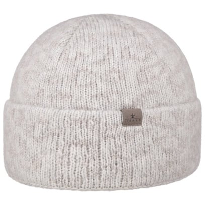 Berretto con Risvolto Uni Wool by Lierys