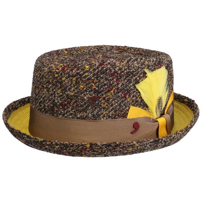 Cappello in Lana Minaco Pork Pie by Alfonso D’Este