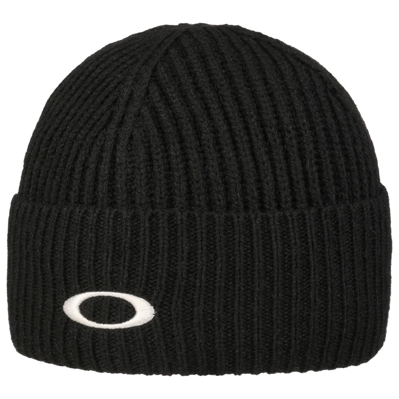 Oakley Unisex Nero Berretto Beanie Ellipse Ribbed By
