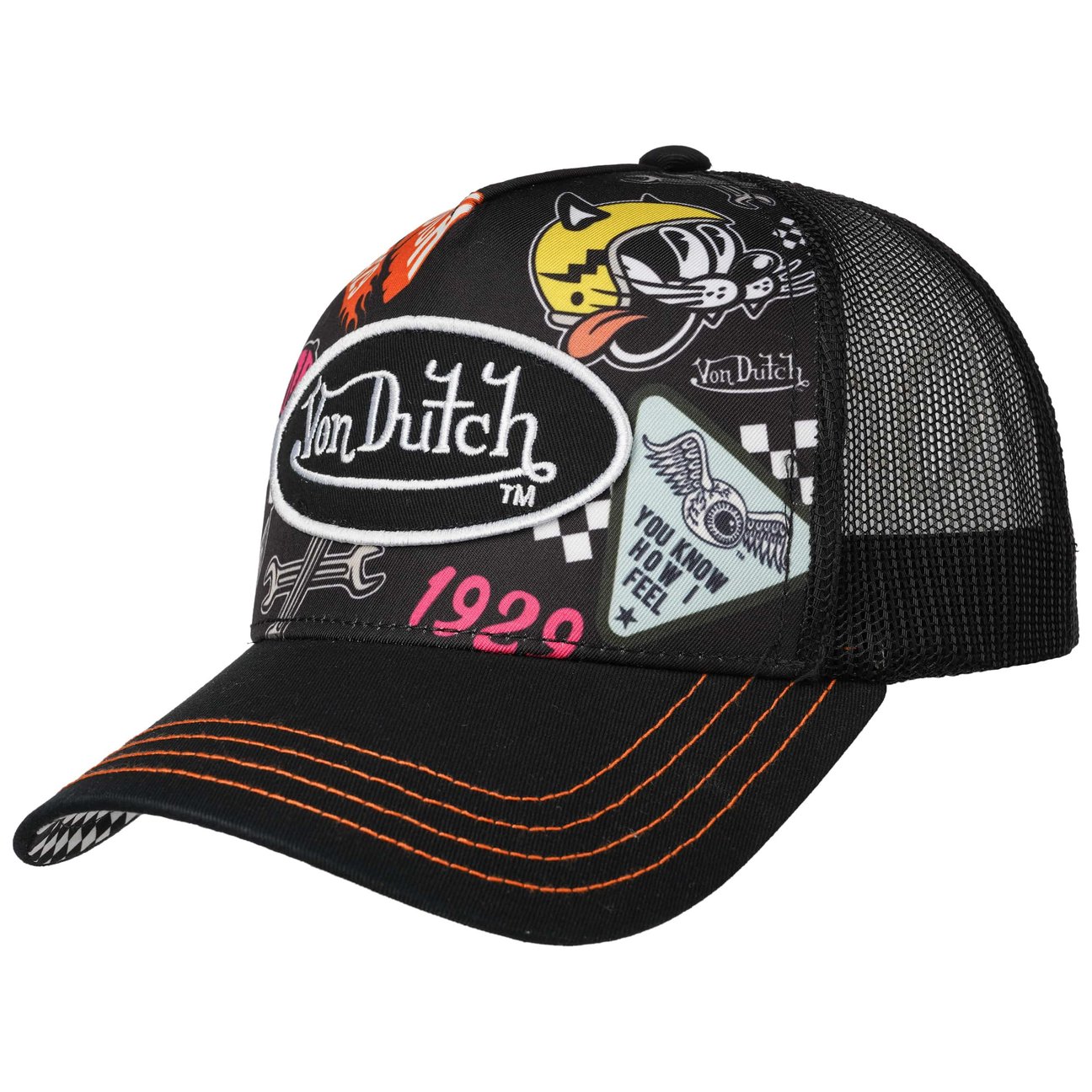 Von Dutch Cappellino Trucker Sublimation Pinup by
