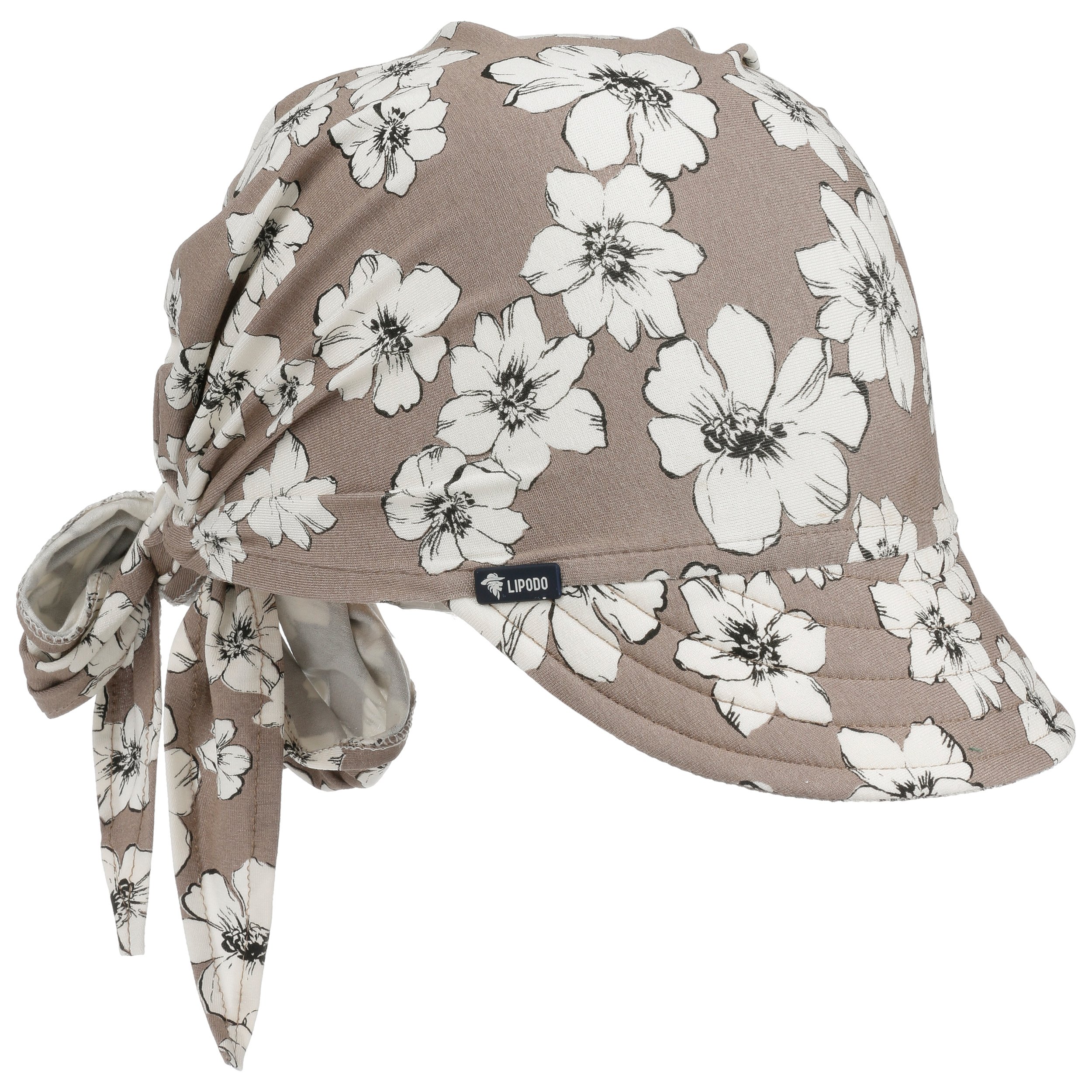 CAPPELLISHOP Vermadia Bandana con Visiera Fantasia Prodotto in Italia Donna Primavera Estate
