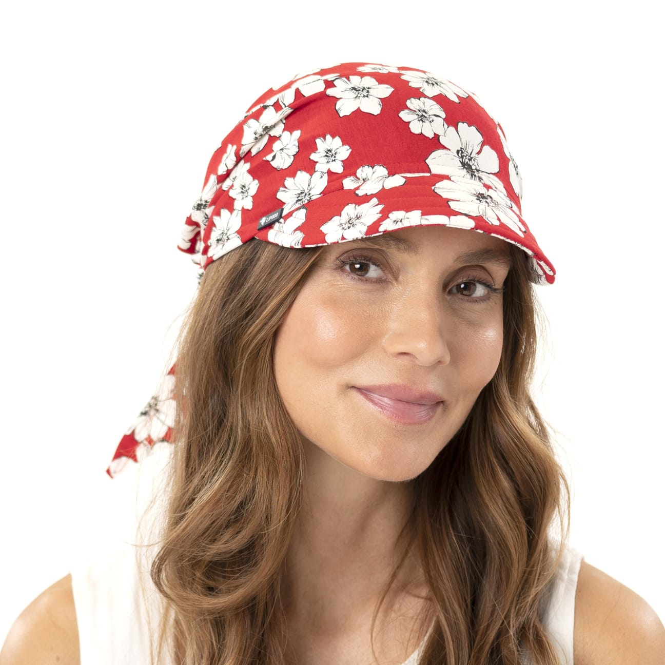 Cappello Donna Cappellini Con Visiera Amazon Bandana Cotone
