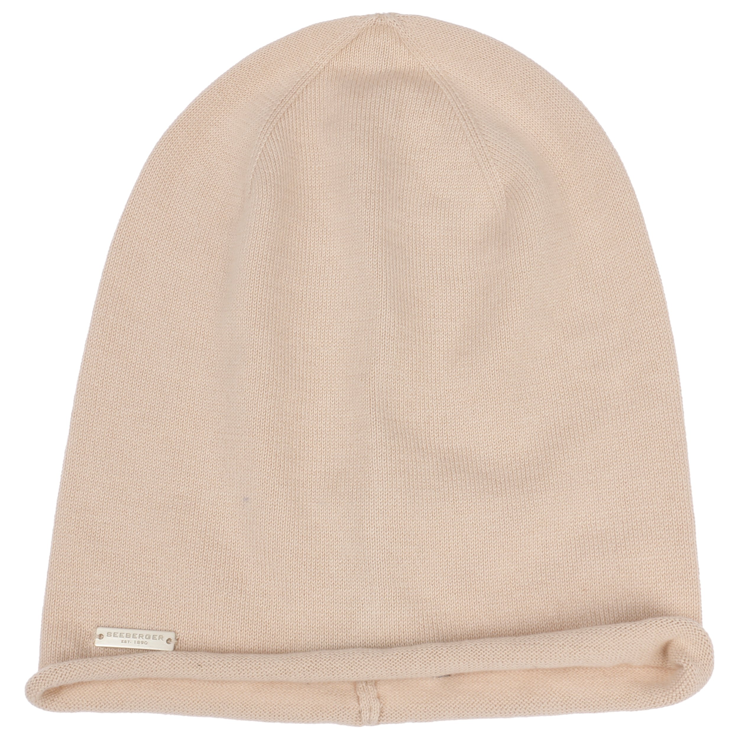 Beanie in Cachemire con Bordo Arrotolato by Lierys - € 99,95