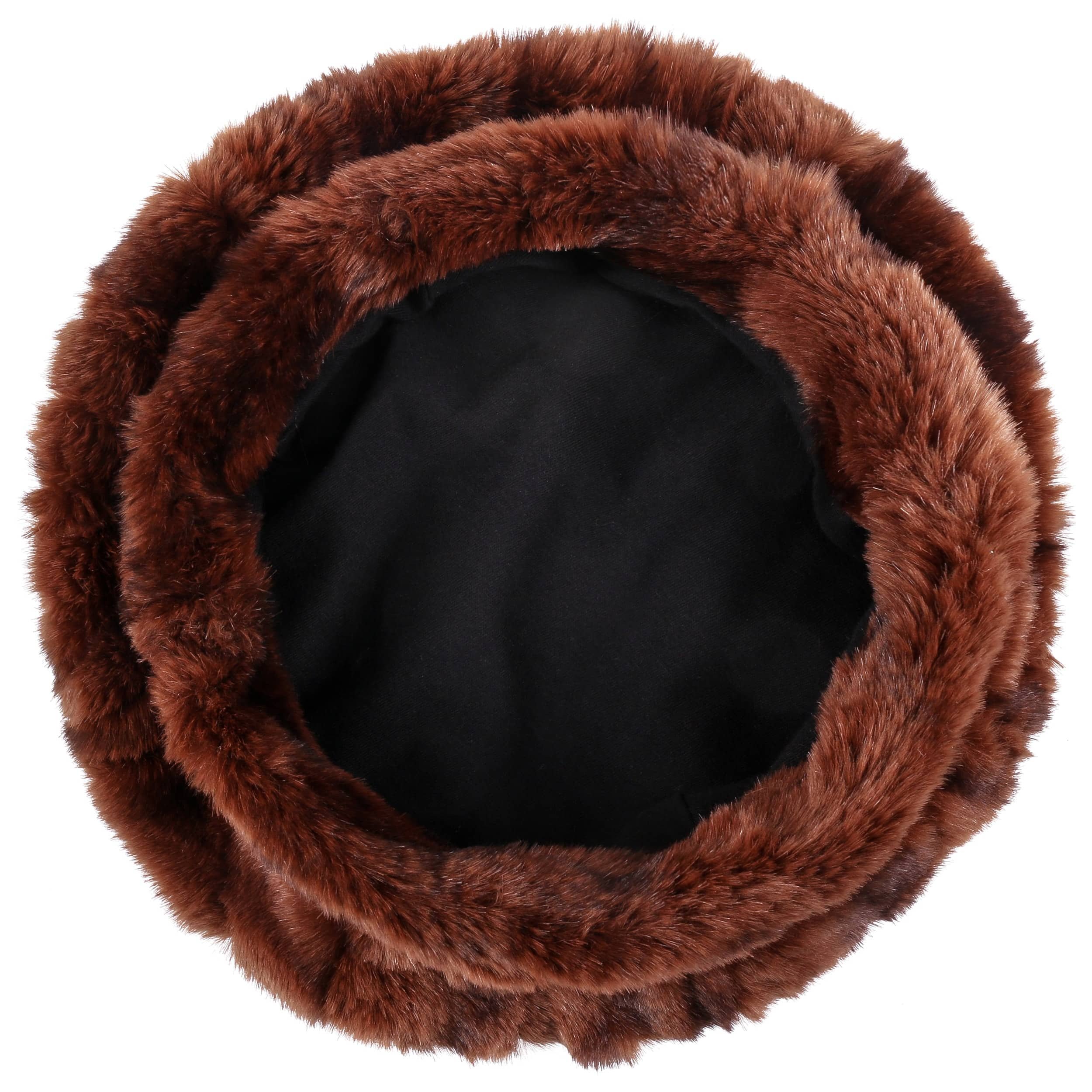 Berretto Basco Cognac Fake Fur by Gebeana - 69,95 €