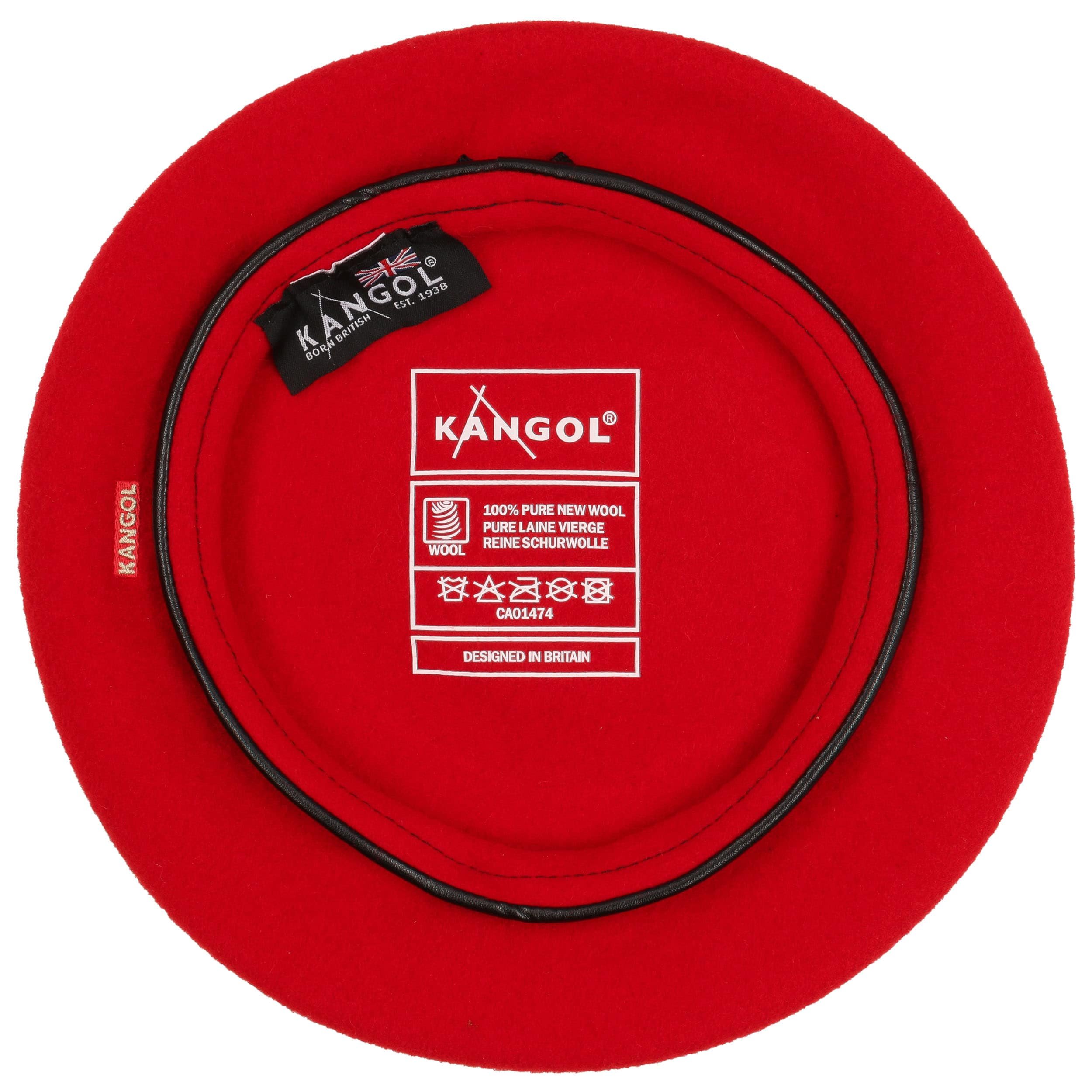 Kangol Berretto Floreale Retrò – Rosso Taglia XL – ModAcrilico E Poliestere Riciclato