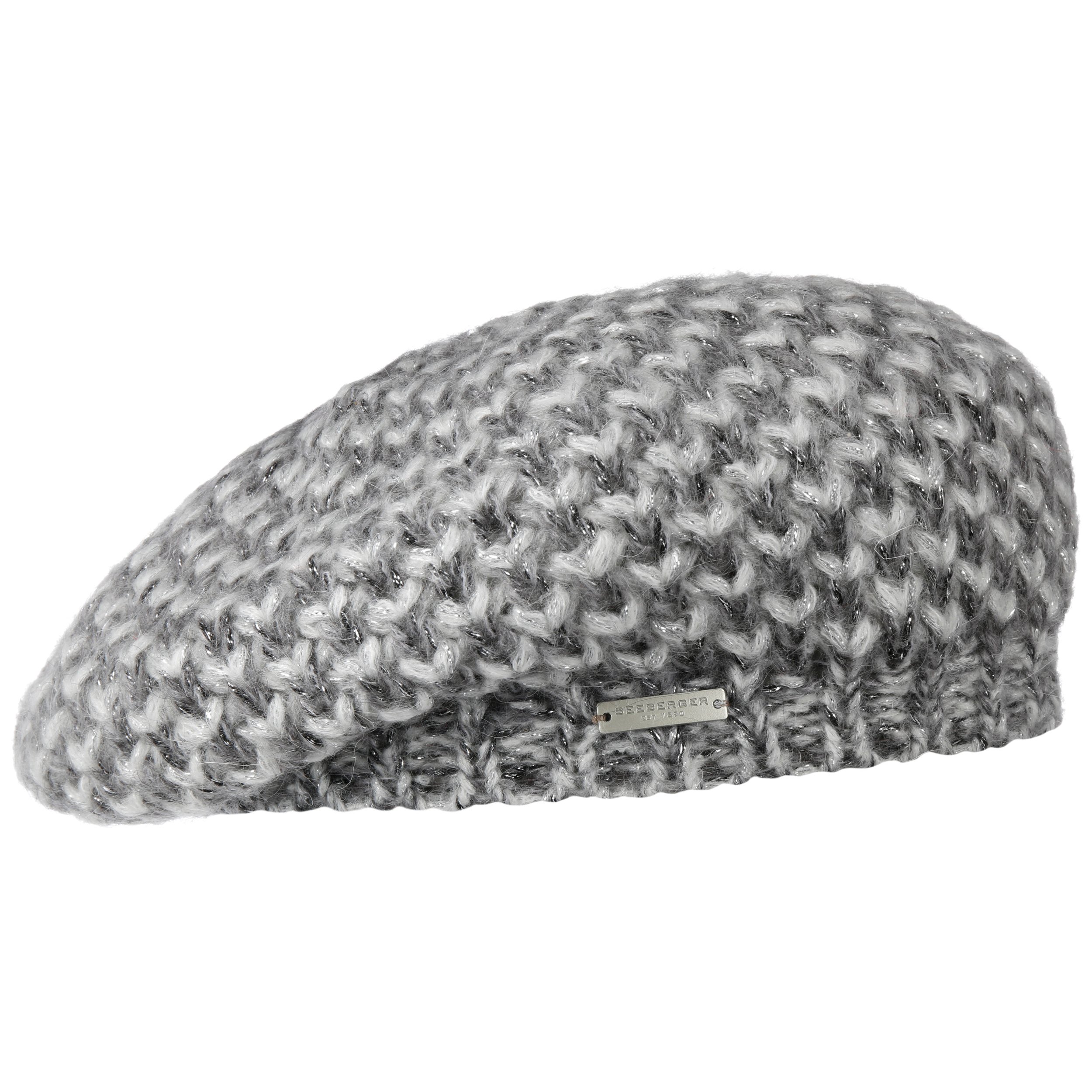 Berretto Basco a Maglia Twotone by Seeberger - 49,95 €