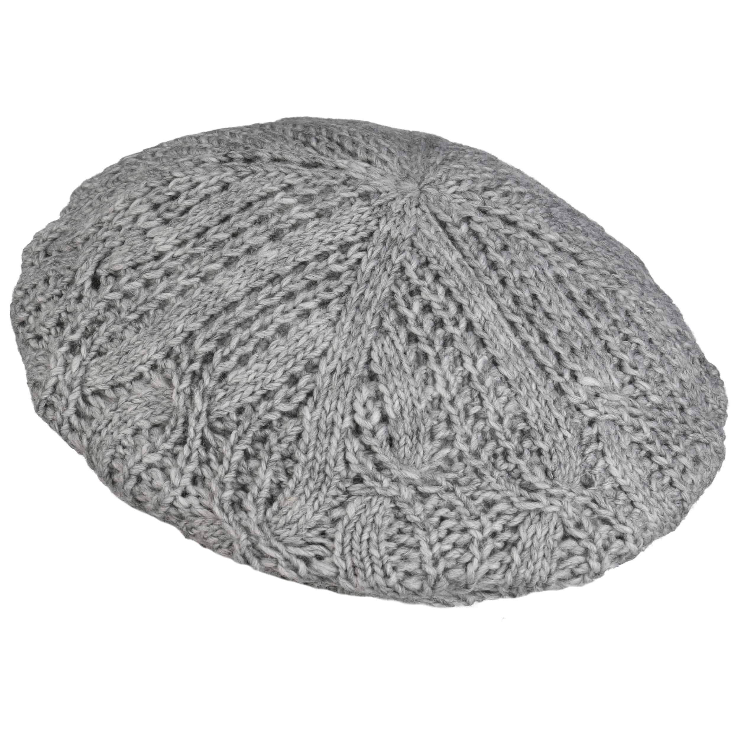 Manufaktur13 Berretto In Maglia Uomo Grigio - Modello Fisherman's, Doppio Strato, Caldo E Morbido