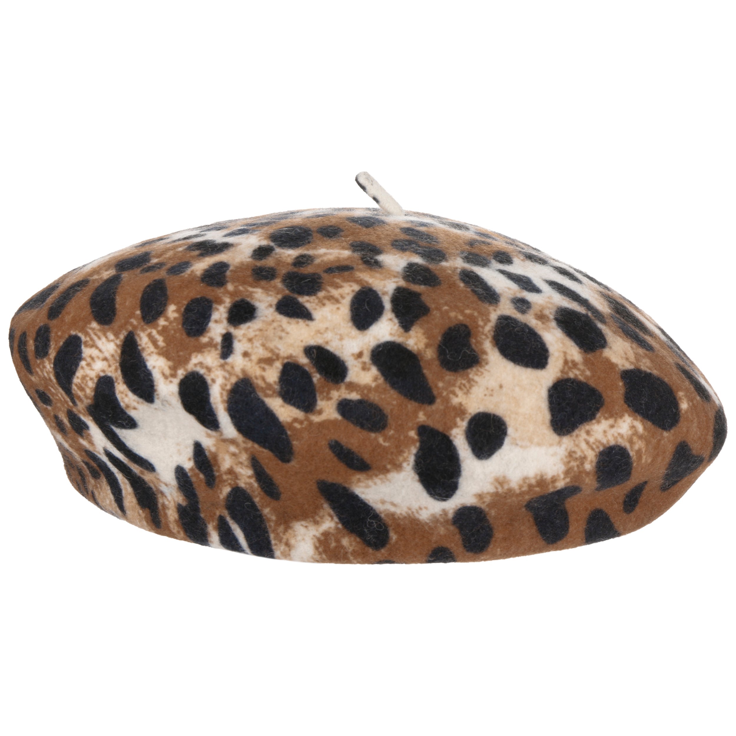 Berretto Basco con Motivo Leopardato by Brixton - 39,95 €