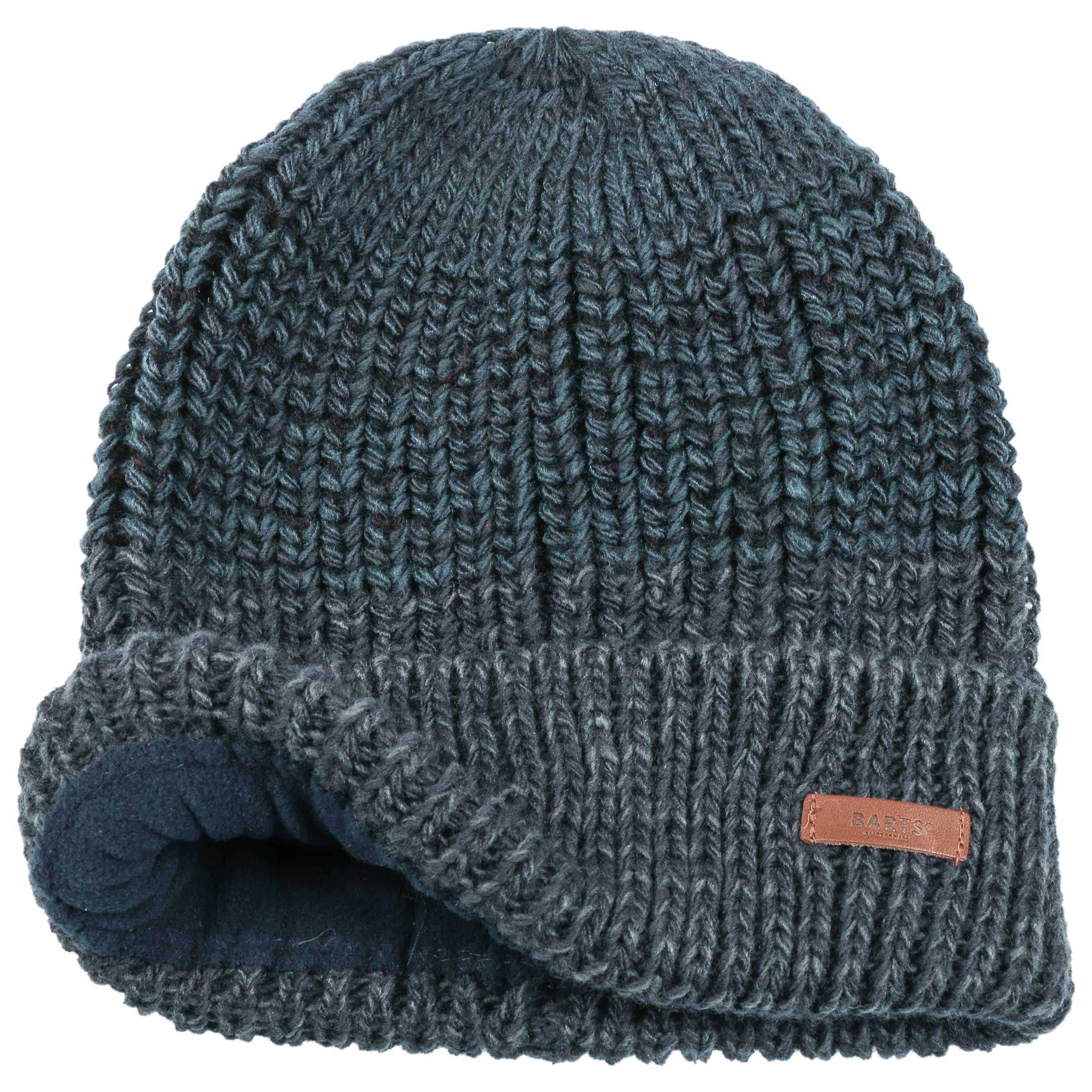 BARTS berretto beanie fatto a mano foderato con pile