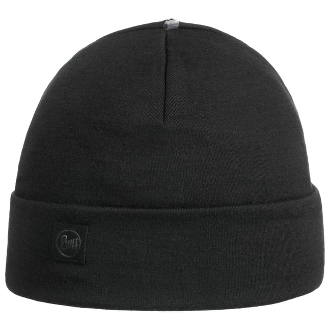 Buff Berretto In Lana Merino Lightweight – Grafite, Monostrato, Naturale E Traspirante, Taglia Unica, Per Primavera Ed Estate