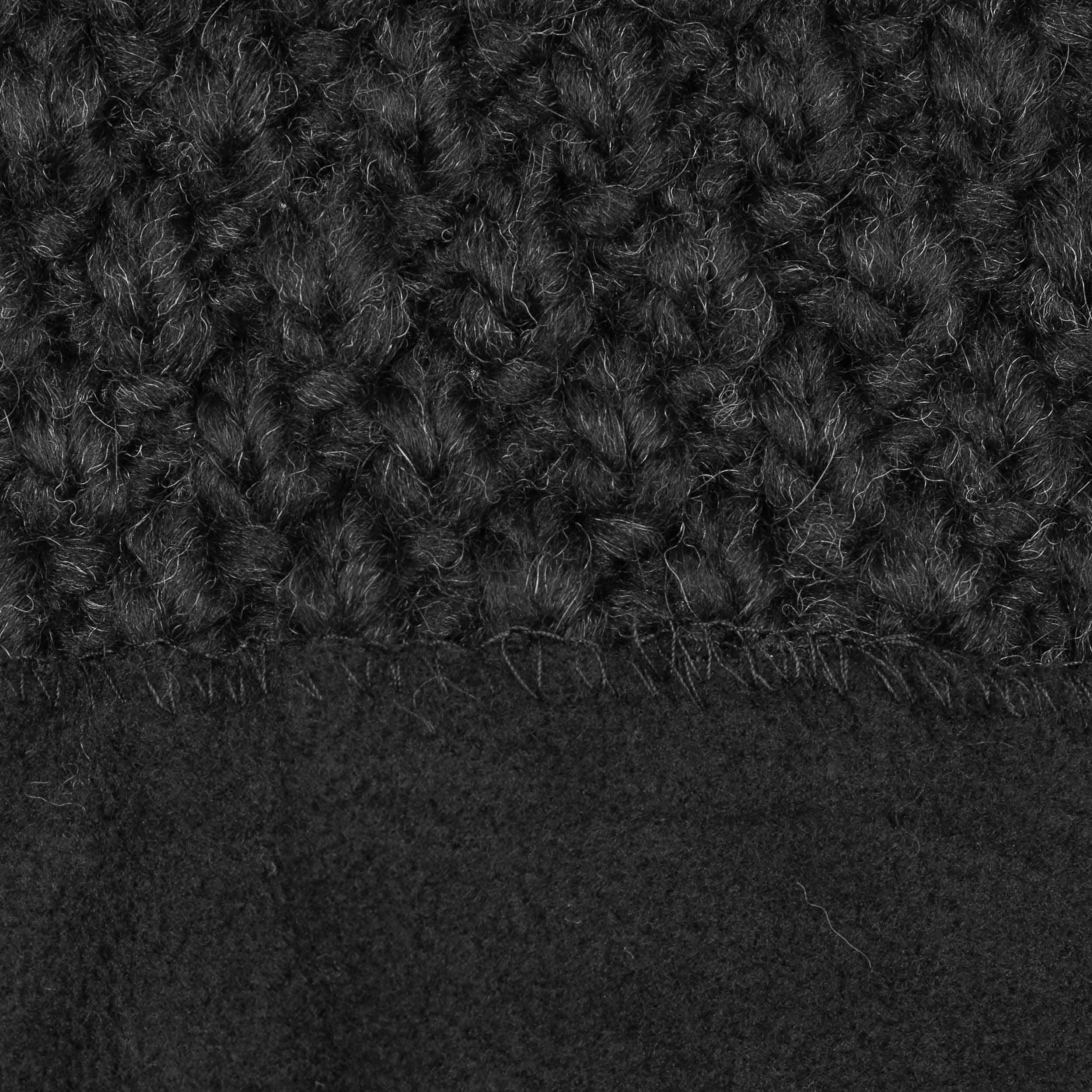 LIERYS Berretto Invernale Donna A Maglia Zig-Zag – Made In Germany, Beanie Con Fodera In Pile, Taglia Unica - 3