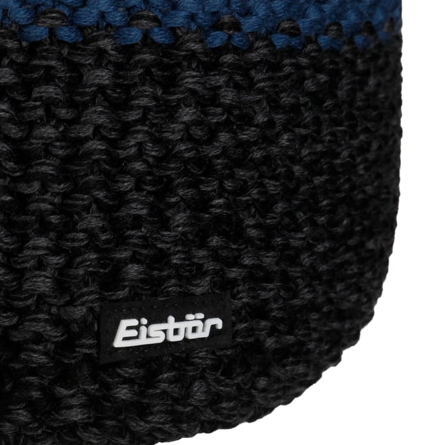 Eisbär Berretto Beanie Star PON RL Unisex – Lana Merino Con Fodera In Pile E Pompon, Fatto In EU, Autunno/Inverno