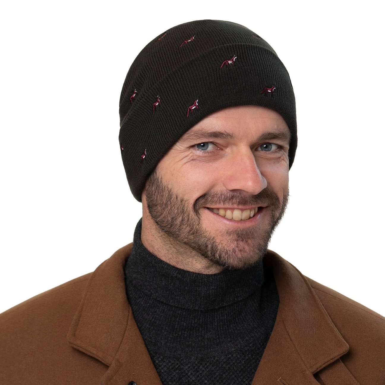 Lee Core Beanie Uomo – Berretto In Acrilico Lavabile, Marrone LUXE