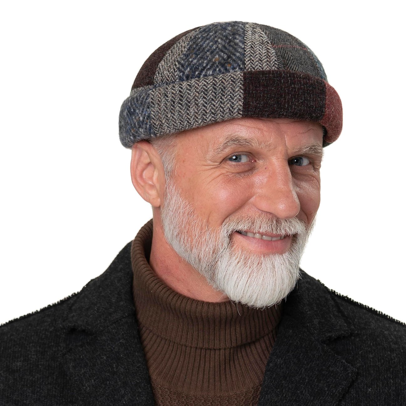 Stetson Clarson Patchwork Docker Hat Men - Made in The EU