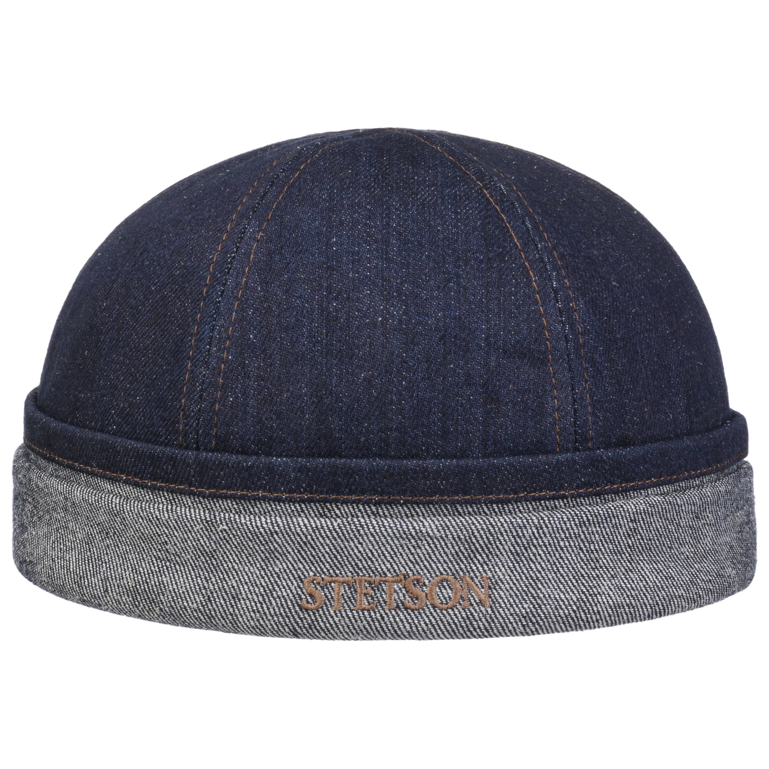 Berretto Docker Unisex In Feltro Di Lana Grigio Chiaro, Nyls Création Modello Duik Silver, Taglia Unica