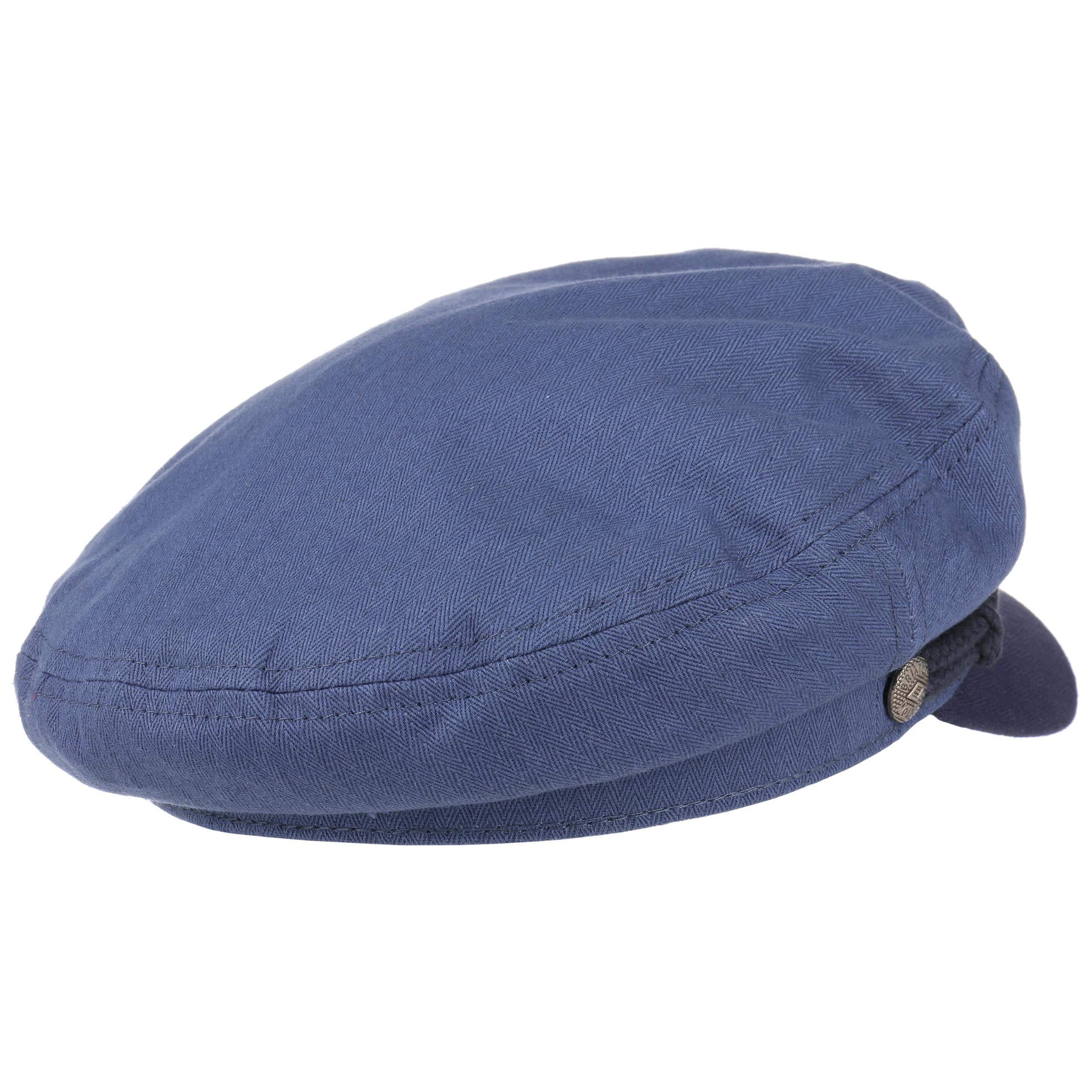 BRIXTON Berretto Marin Fiddler In Pelle Unstructured - Nero