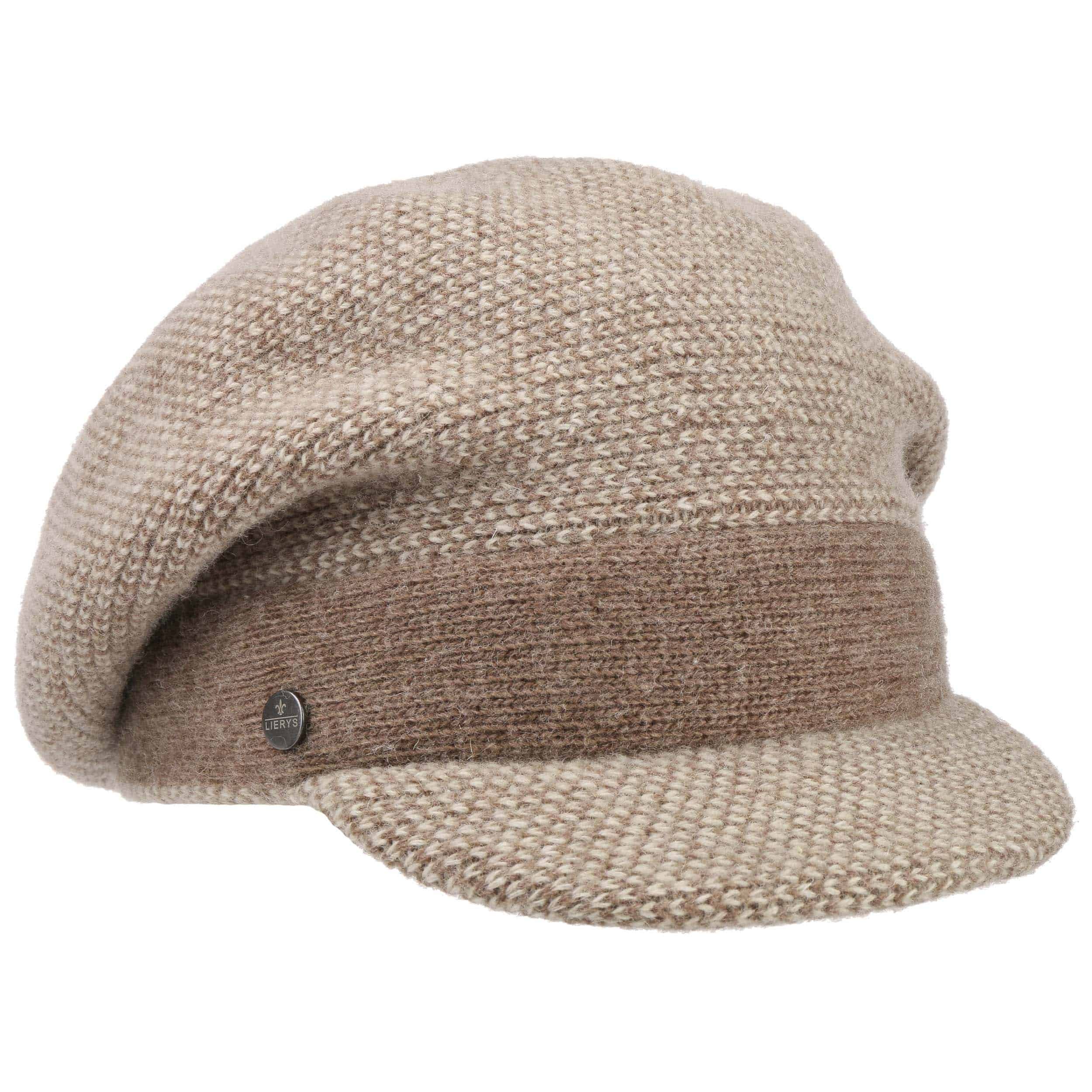 LIERYS Berretto Docker Costa Uomo Made in Germany Berretto Invernale Lana Vergine Risvolto Uomo Autunno Inverno