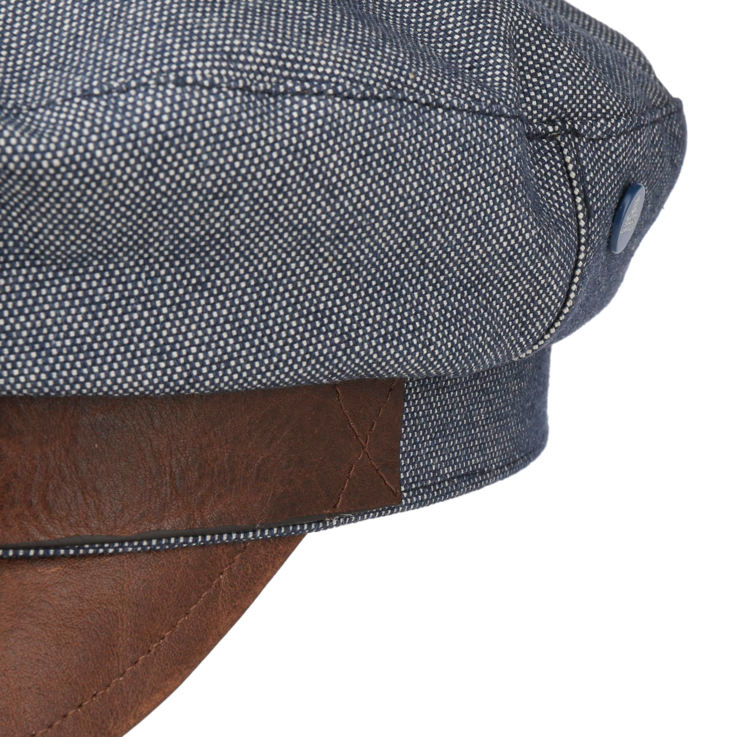 Made in Italy Berretti con Visiera Cappello Baker Boy Visiera Fodera Estate/Inve