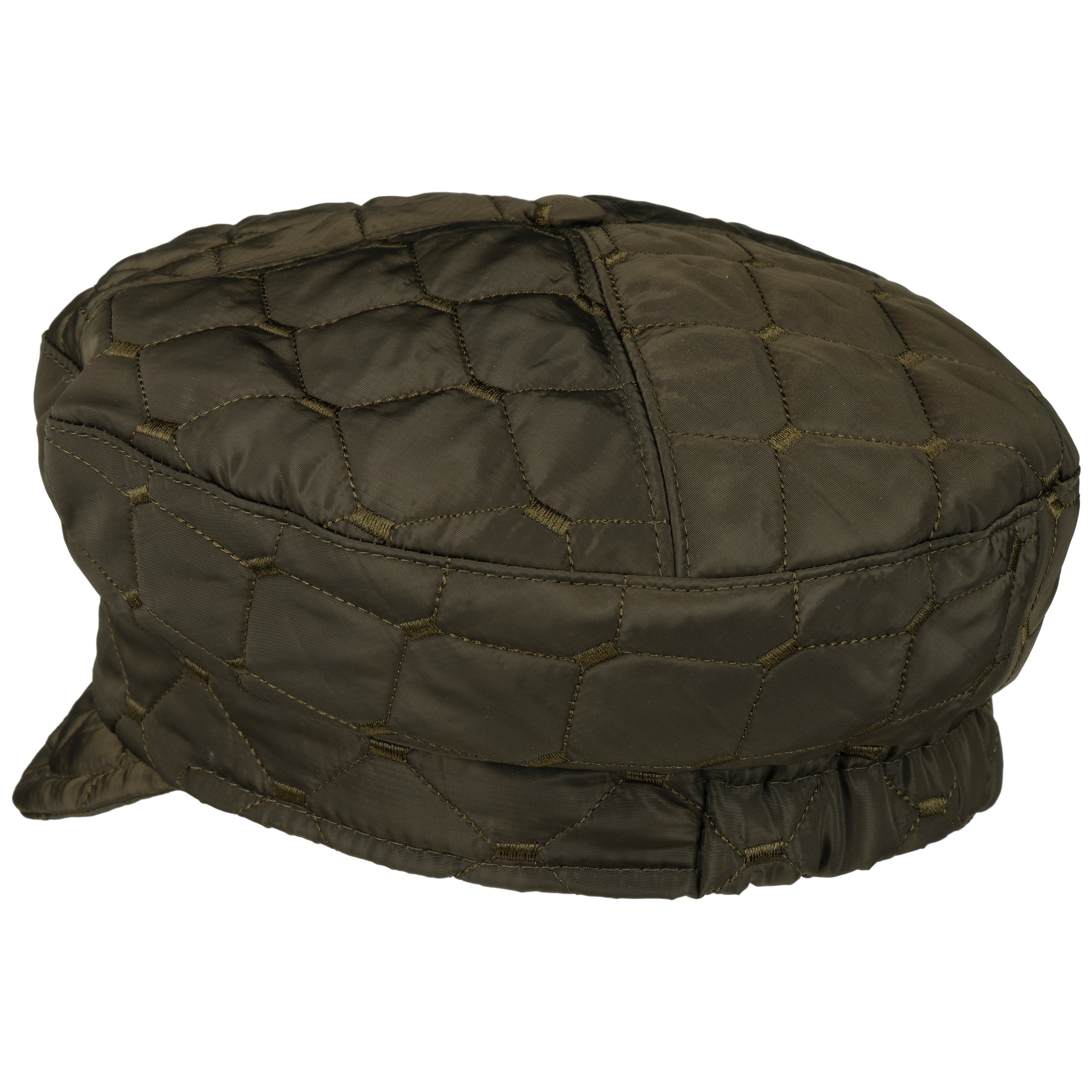Clakllie Berretto Da Uomo A Tesa Corta (Docker Cap) - Cotone E Poliestere, Regolabile 55-60 Cm, Nero