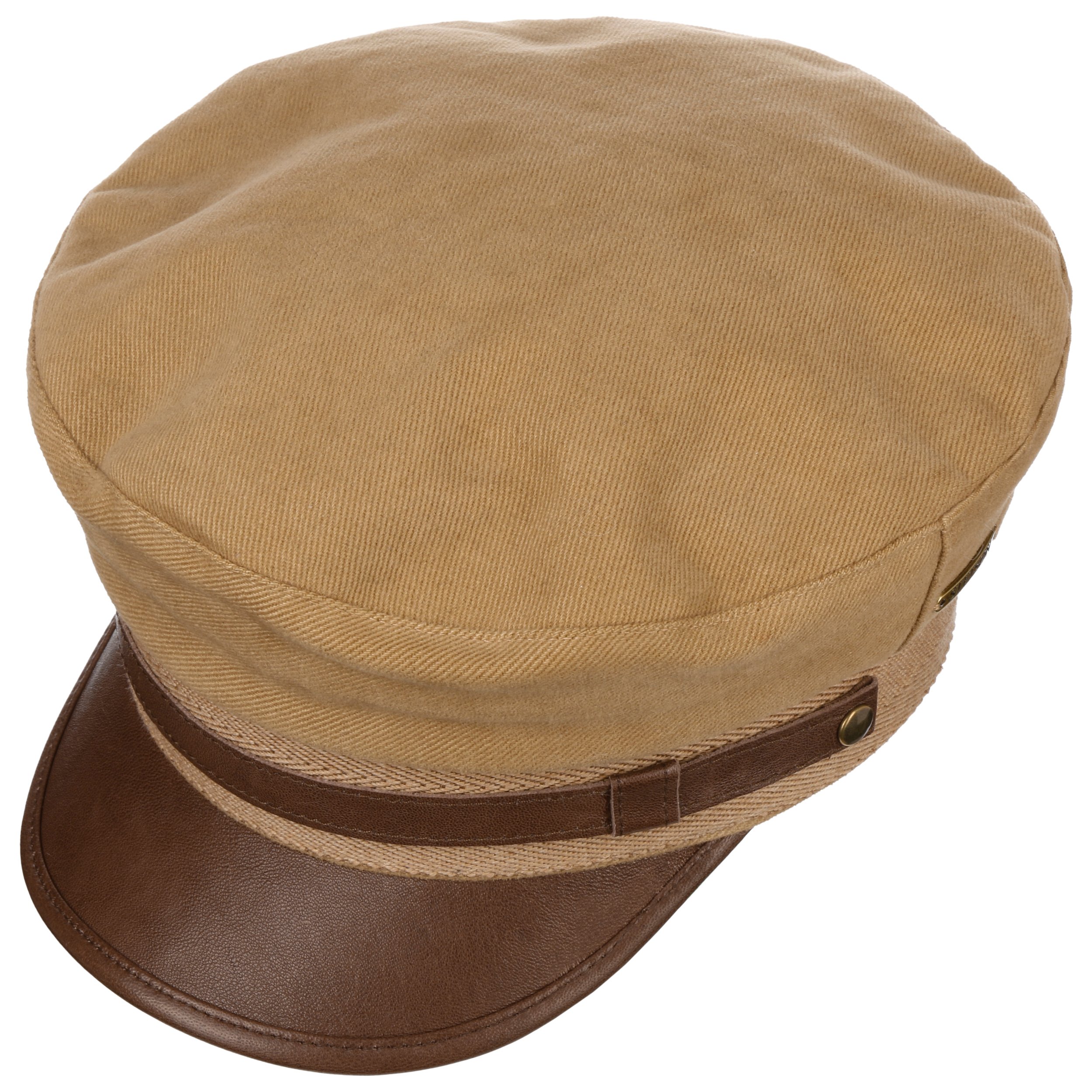Stetson Berretto Marinaio Anti UV Peabody Uomo - Berretti con Visiera da Cappello Baker Boy Visiera, Estate Primavera/Estate - S (54-55 cm) Blu