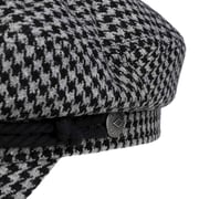 Berretto BRIXTON Marin Fiddler Unstructured – Pelle Autentica, Colore Nero, Modello Donna, Taglia Unica - 2