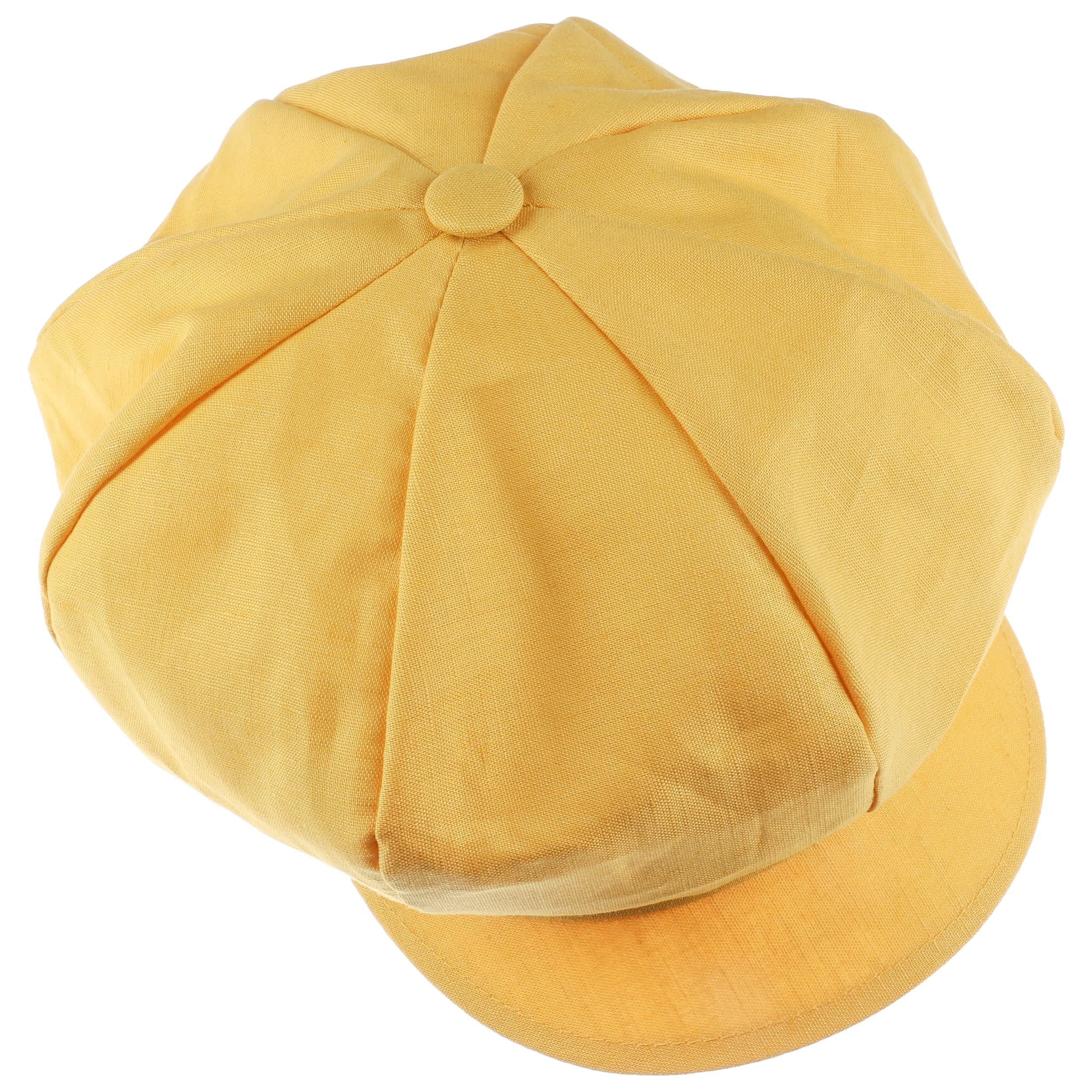 LIPODO Berretto Newsboy Reversibile Vermadia Donna - Made in Italy cap Cappello Baker Boy con Visiera, Visiera Estate Primavera/Estate - Taglia Unica Terracotta