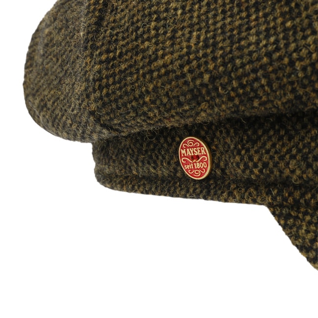 Cappello Newsboy Per Donne | In Lana E Acrilica | Berretto Piatto Con Visiera | Autunno/Inverno