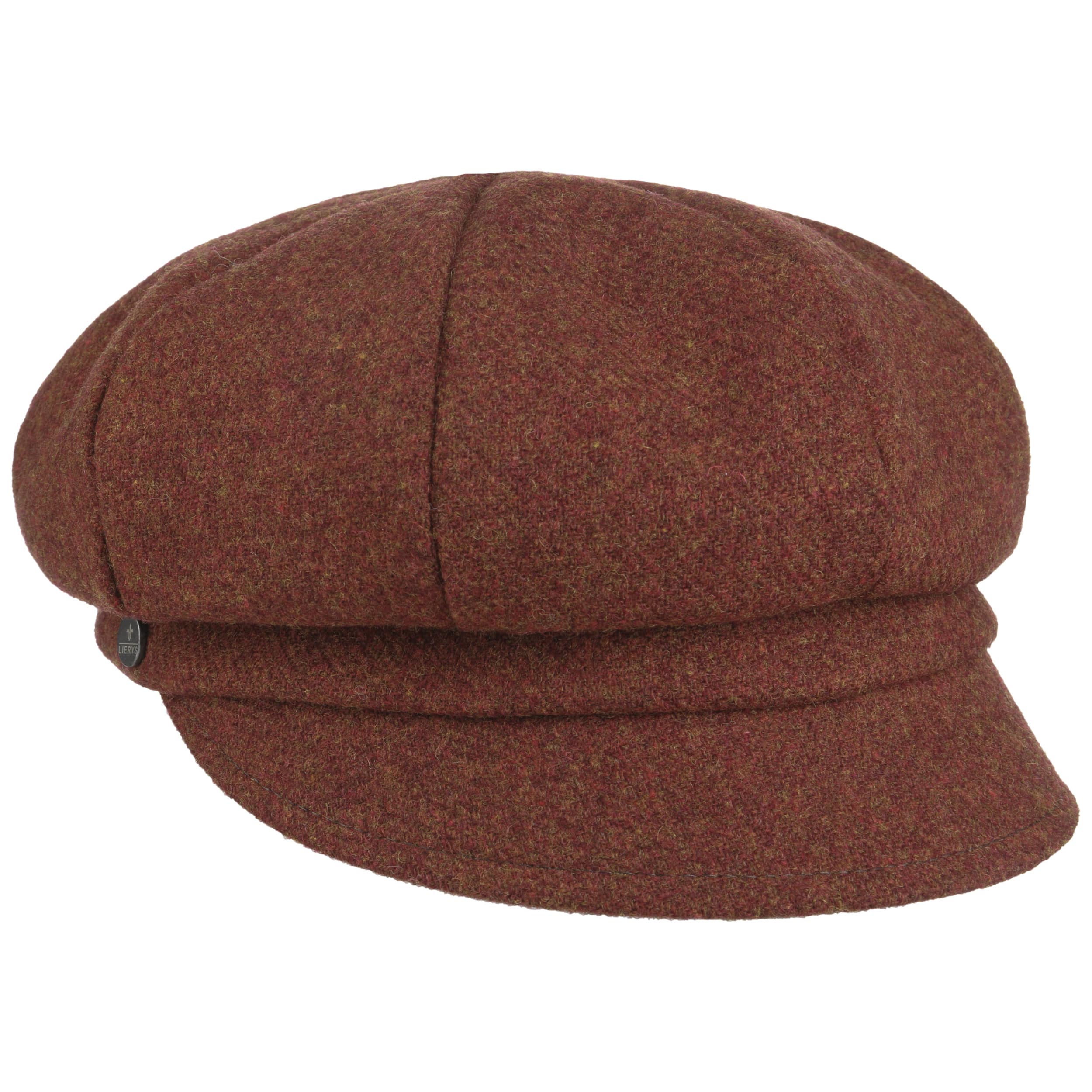 Cappello Uomo In Lana Shetland LIERYS - Trilby Made In Italy Con Fodera, Autunno/Inverno - Foto 6