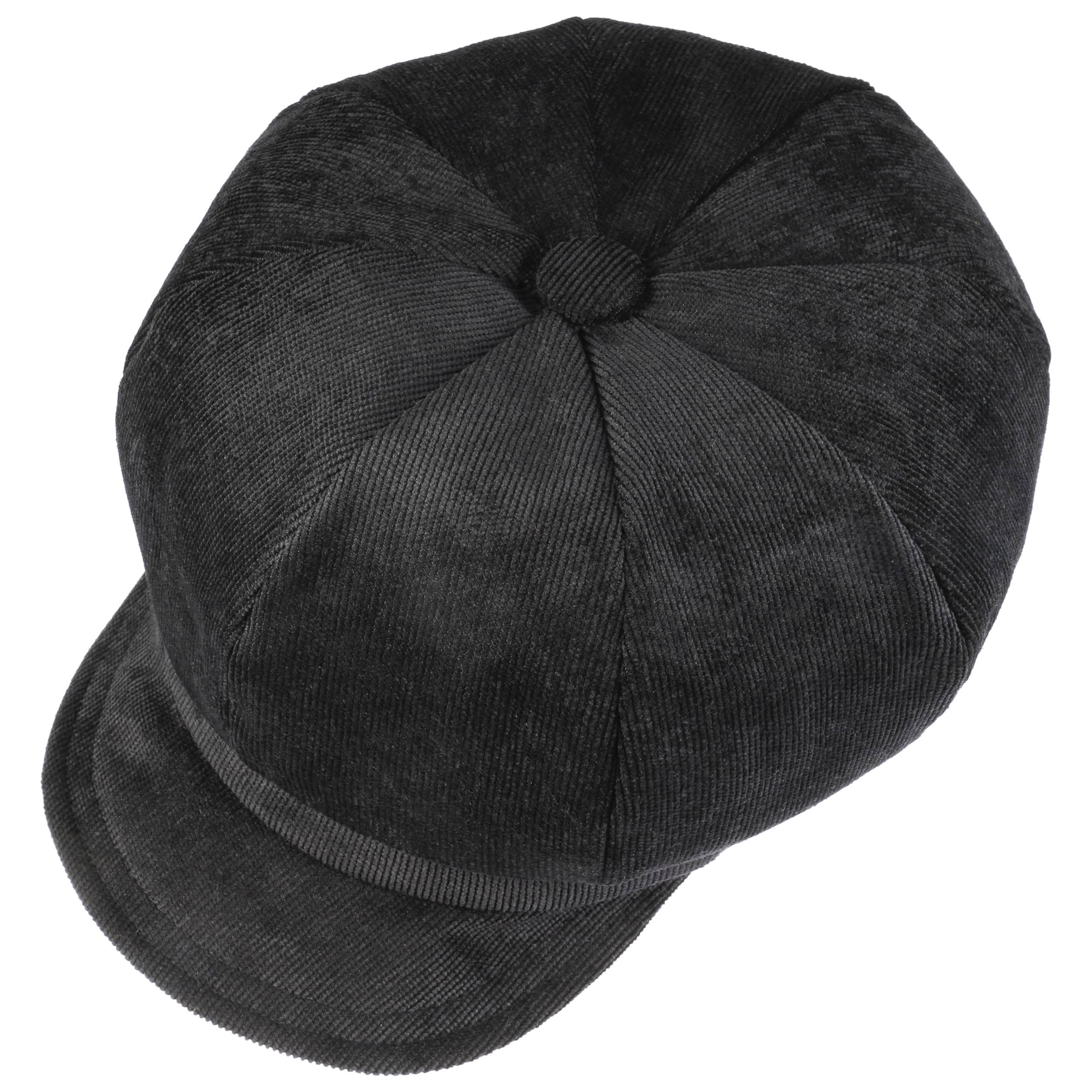 Berretto Morehats In Cotone Velluto A Coste Bicolore, Stile Newsboy Caccia Irlandese Gatsby Cabbie, Taglia M