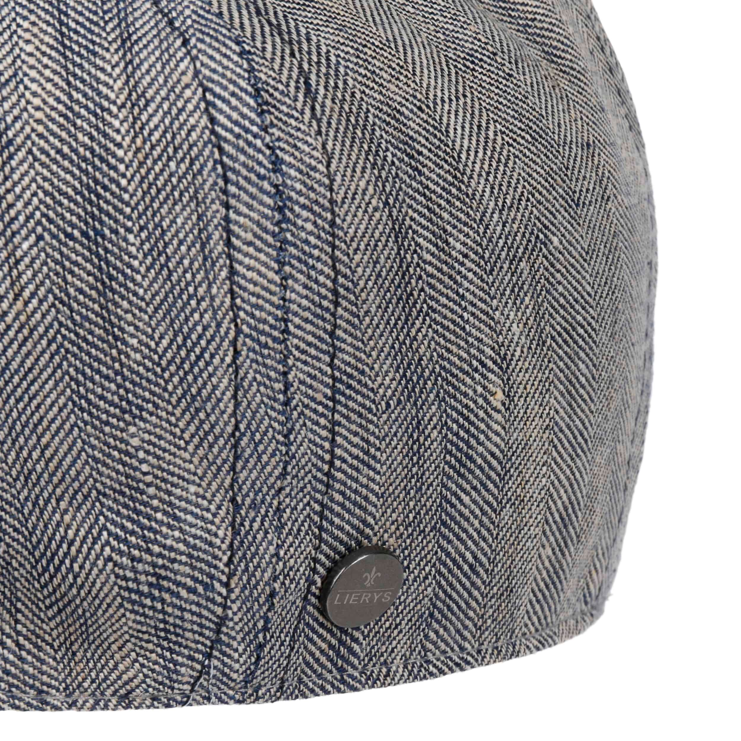 Seeberger Berretto Newsboy Hannah In Lino E Cotone: Cappellino Estivo Da Donna Regolabile (Taglia Unica 55-60cm)
