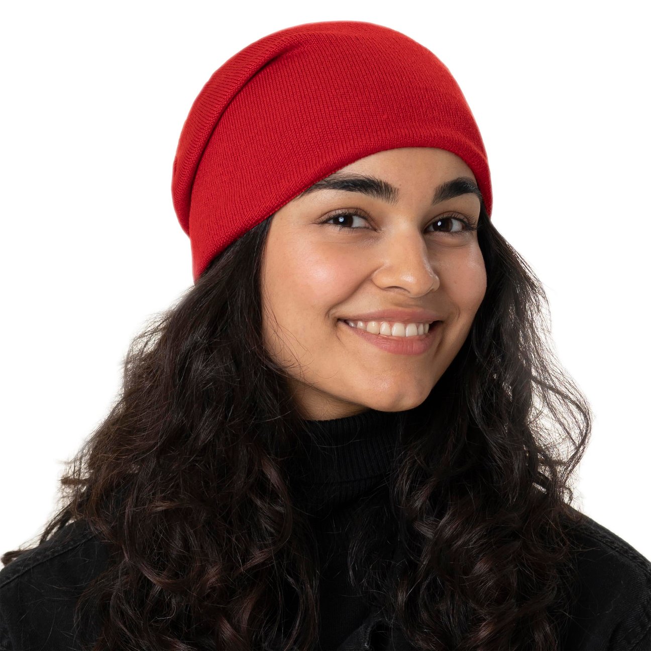 Berretto Invernale Nebkind Con Toppa Oversize 'Written And Directed By' – Nero, Taglia Unica, Elastico E Traspirante – Unisex
