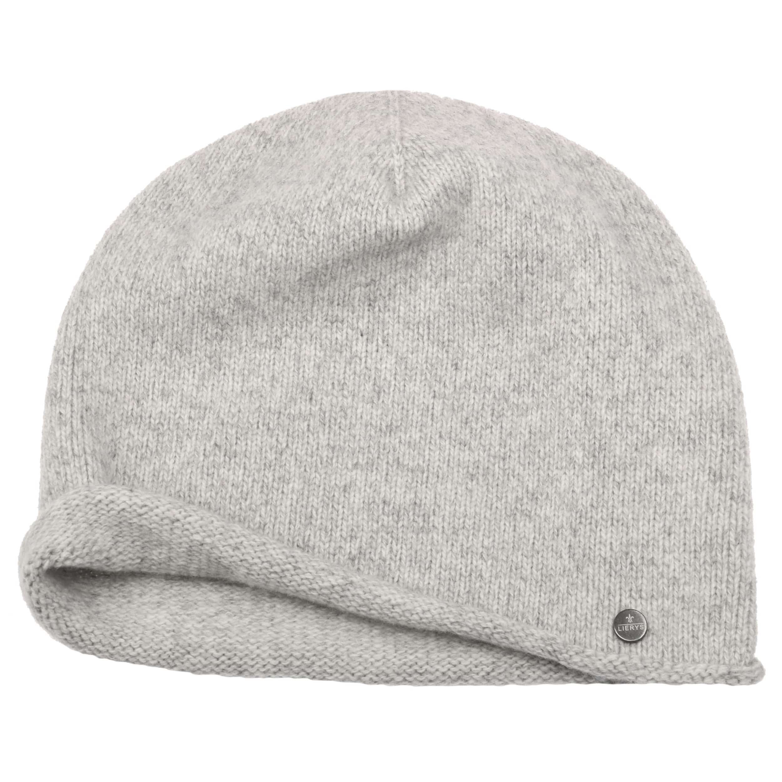 LIERYS Berretto A Maglia Con Bordo Arrotolato – Beanie Docker In Lana Vergine, Made In Germany, Unisex Autunno/inverno