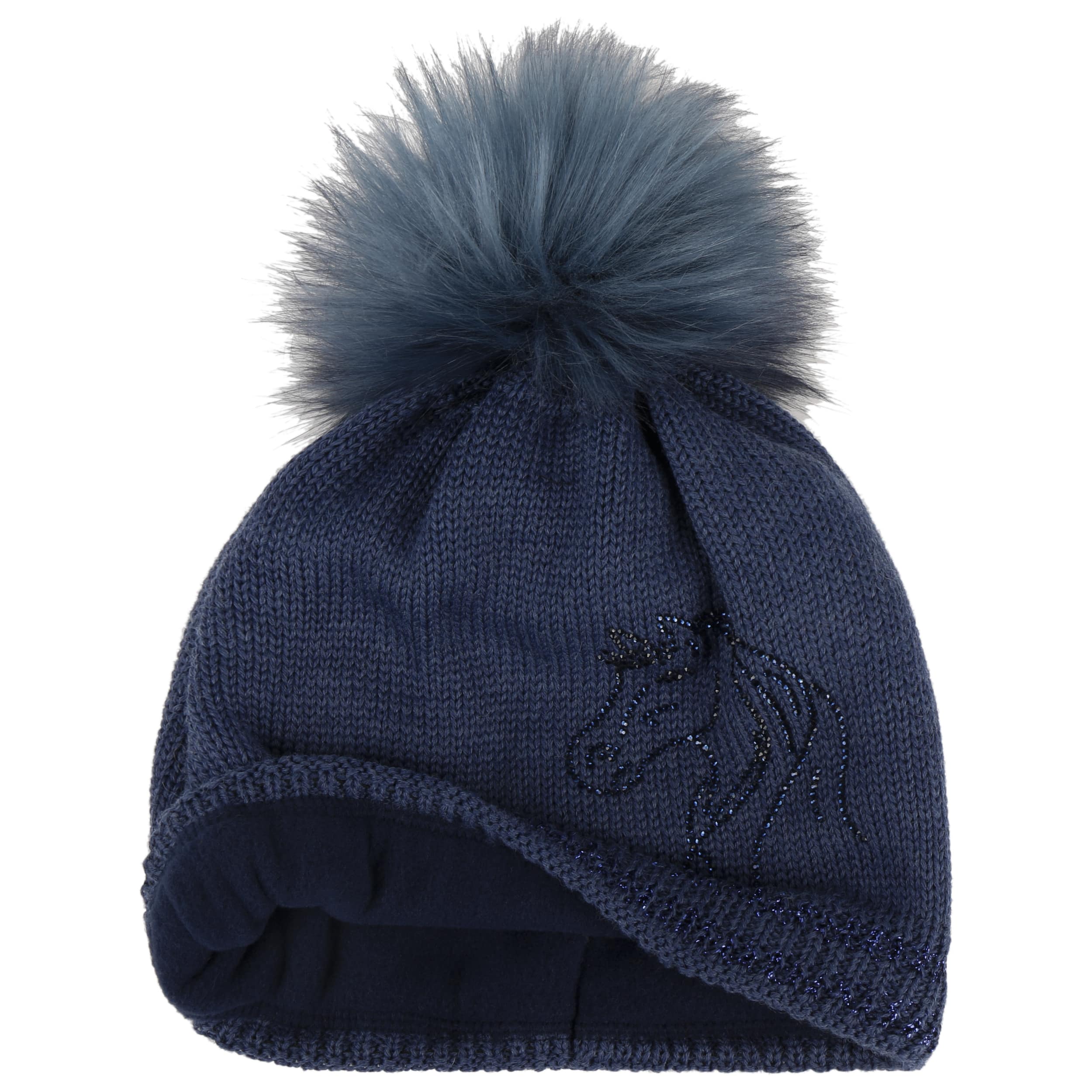 Cappello invernale per bambini a maglia, cappello pompom per bambini in  pelliccia sintetica, berretto invernale a maglia per ragazzi, berretto di  lana bambino con pompom di pelliccia, berretto per bambini caldi 