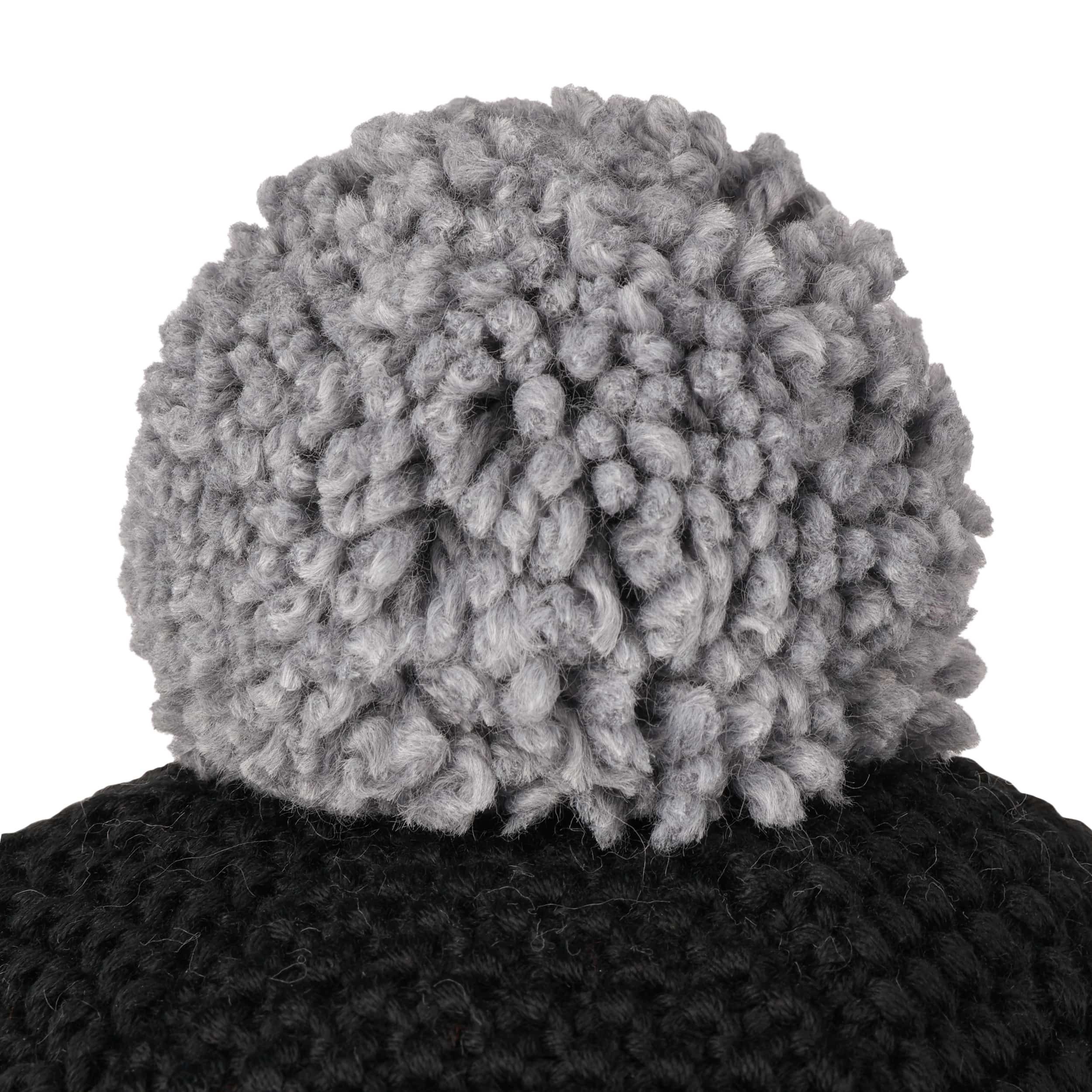 Eisbär Berretto Invernale Con Pompon Jamie Skipool - Lavorato A Maglia In Lana Merino Con Fodera In Pile - Unisex, Prodotto In UE - Colore Contrasto - 4
