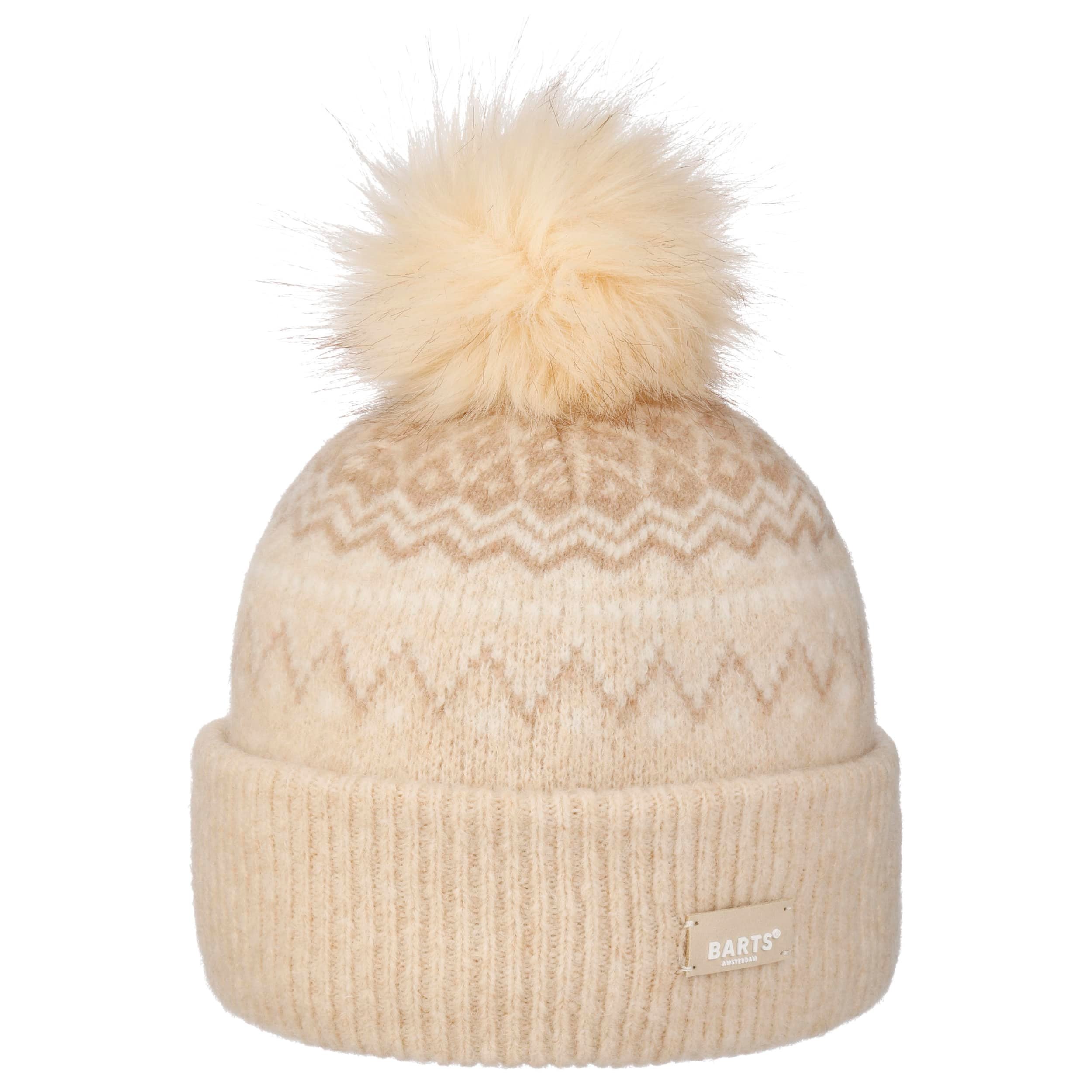 Barts Berretto Beanie Invernale Vinson Poodle - Con Risvolto, Unisex, Taglia Unica 54-58 Cm, Lavorato A Maglia, Caldo E Confortevole, Per Bambini E Donne