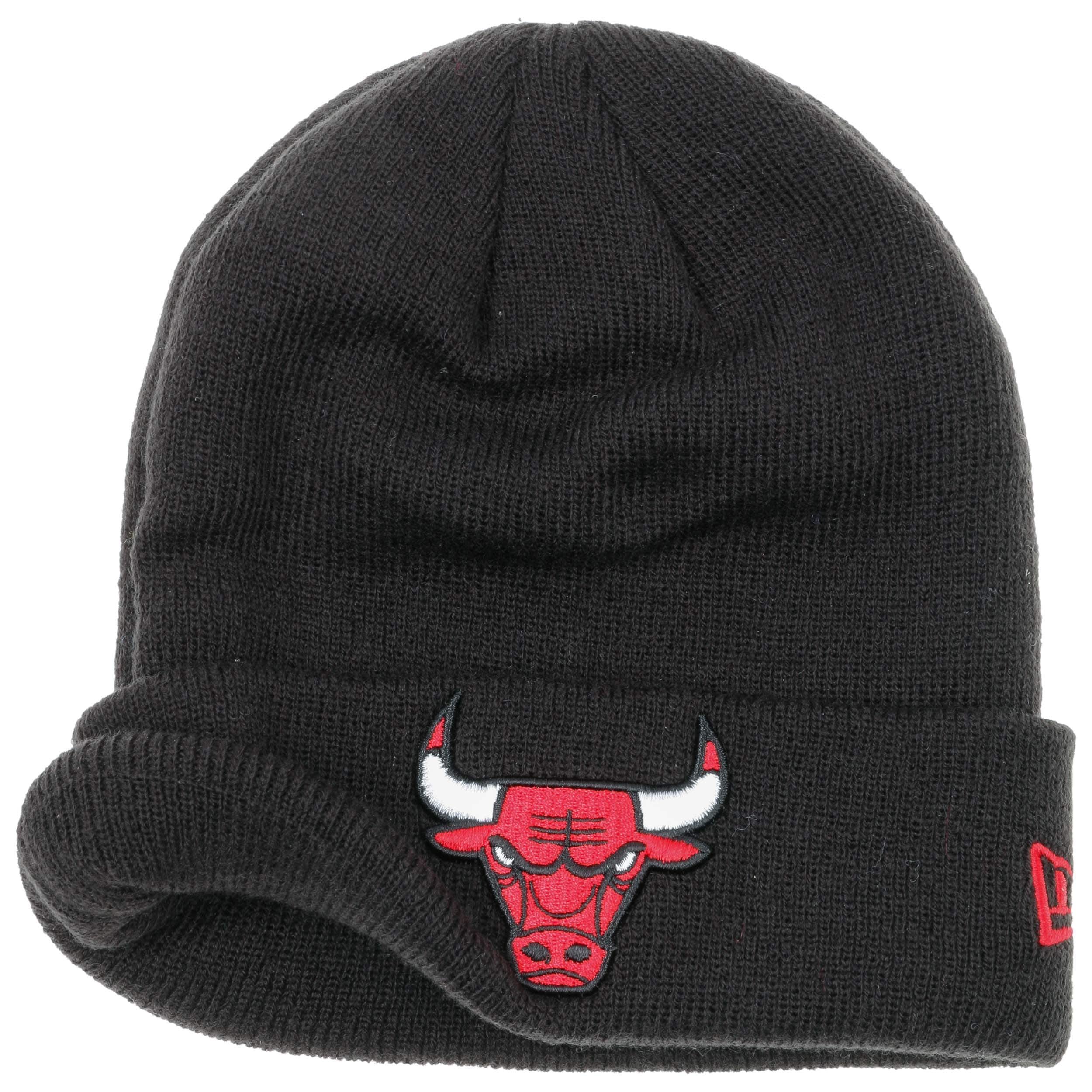 New Era Berretto Invernale In Maglia Con Pompon E Risvolto, 100% Acrilico, Vestibilità Elasticizzata, Unisex
