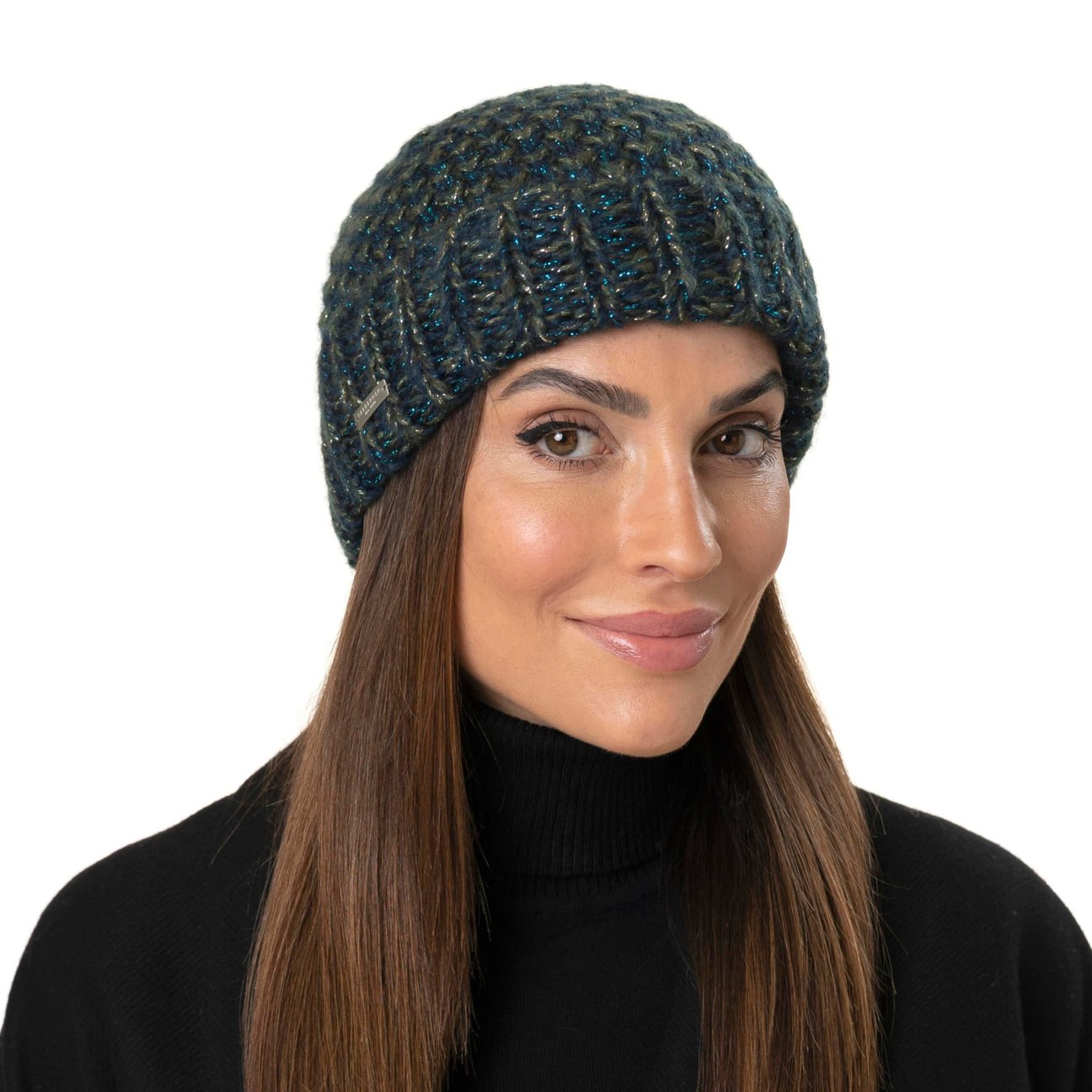 Seeberger Cappello Cloche Twotone Woolmark Donna - Made in Germany Invernale Lana Inverno Autunno/Inverno - Taglia Unica Rosso