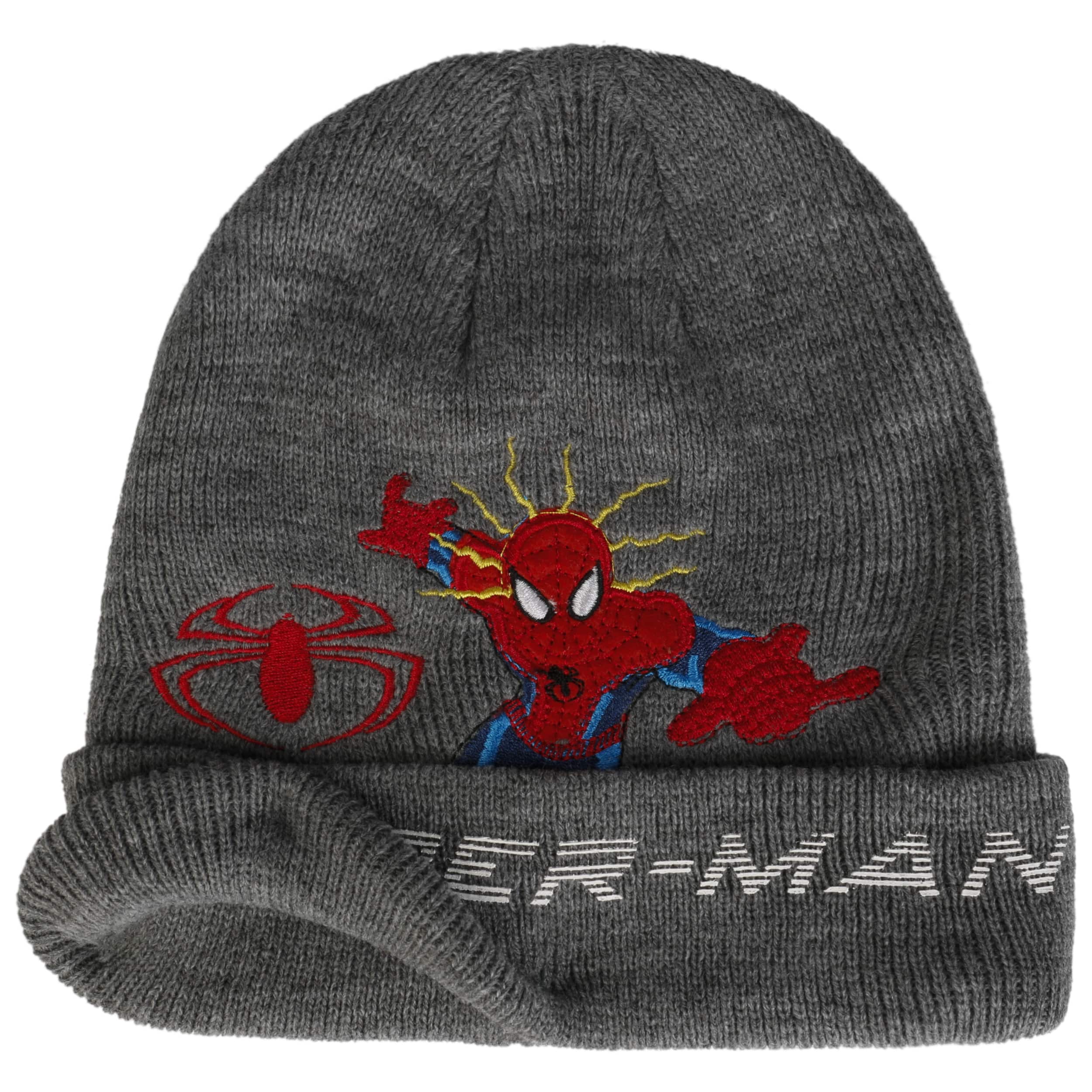 Cappello con pon pon Marvel Spiderman bambino invernale