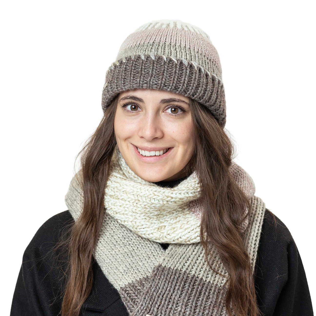 Berretto classico con risvolto, cappello caldo ed elegante