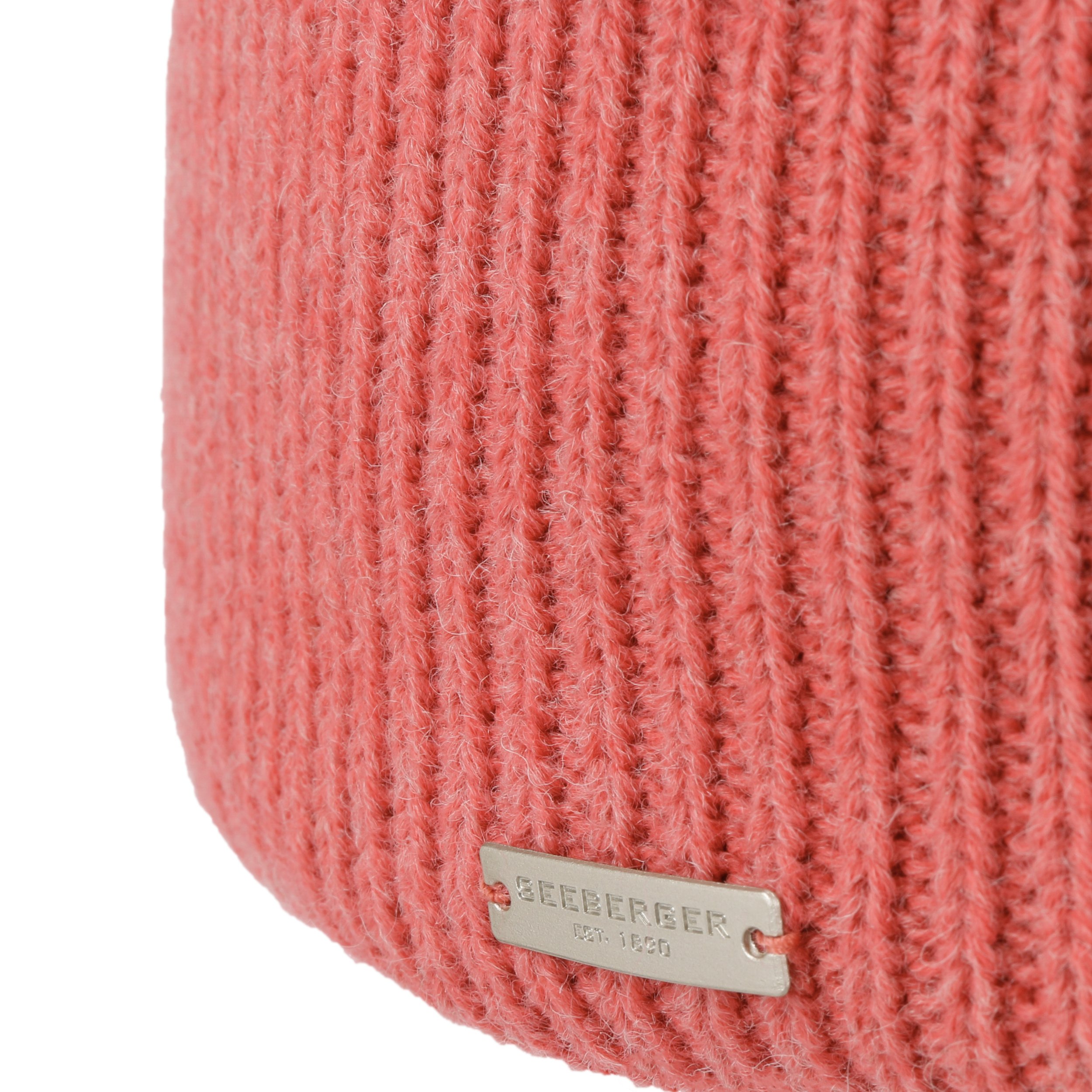 Berretto Invernale Con Risvolto Per Proprietari Di Setter - Ricamato, Unisex, Caldo E Morbido - Colore: Rosso Irlandese/Nero - 5