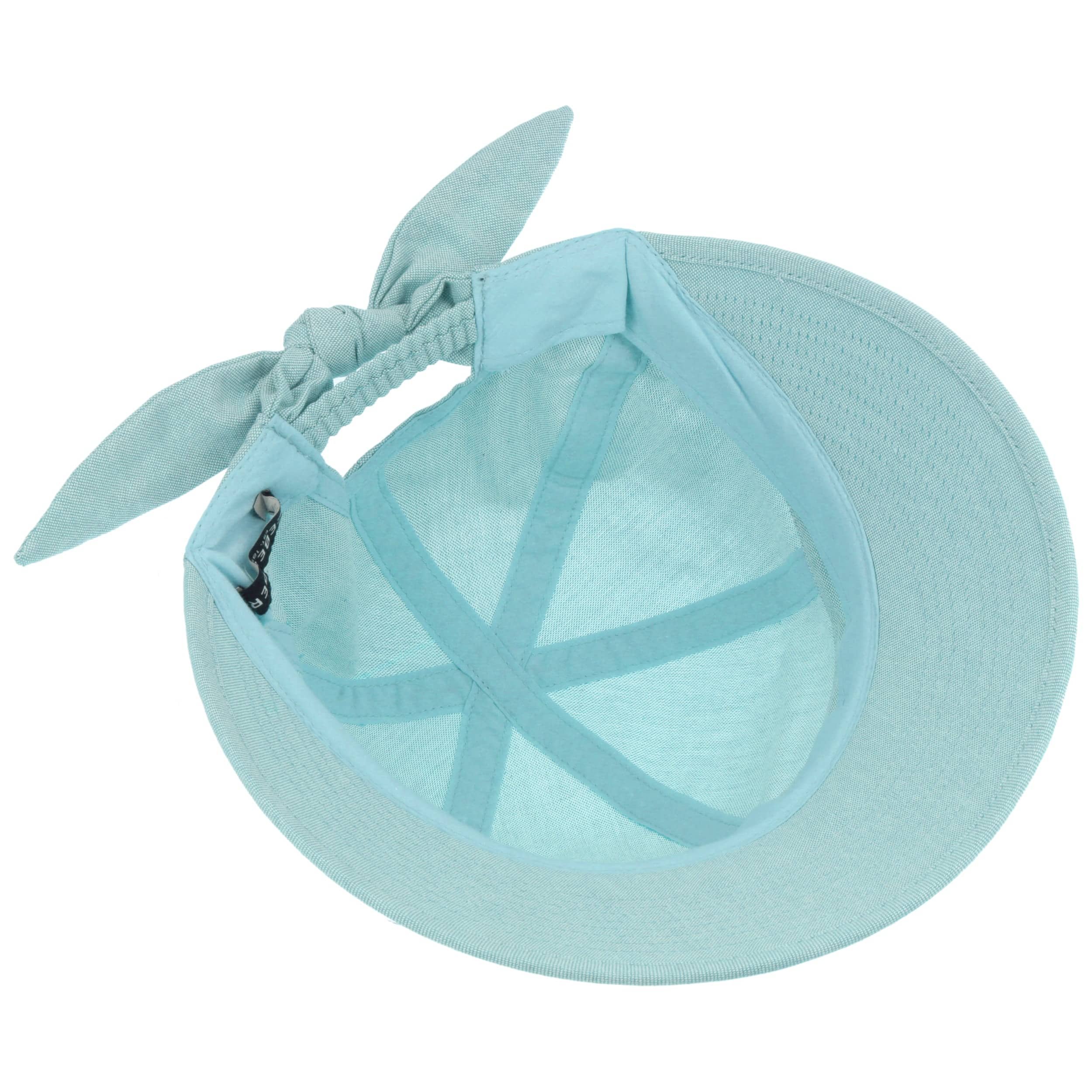 Seeberger Berretto Newsboy Zip Cotton Donna - cap Berretti con Visiera Visiera, Fodera Estate Primavera/Estate - Taglia Unica Bianco
