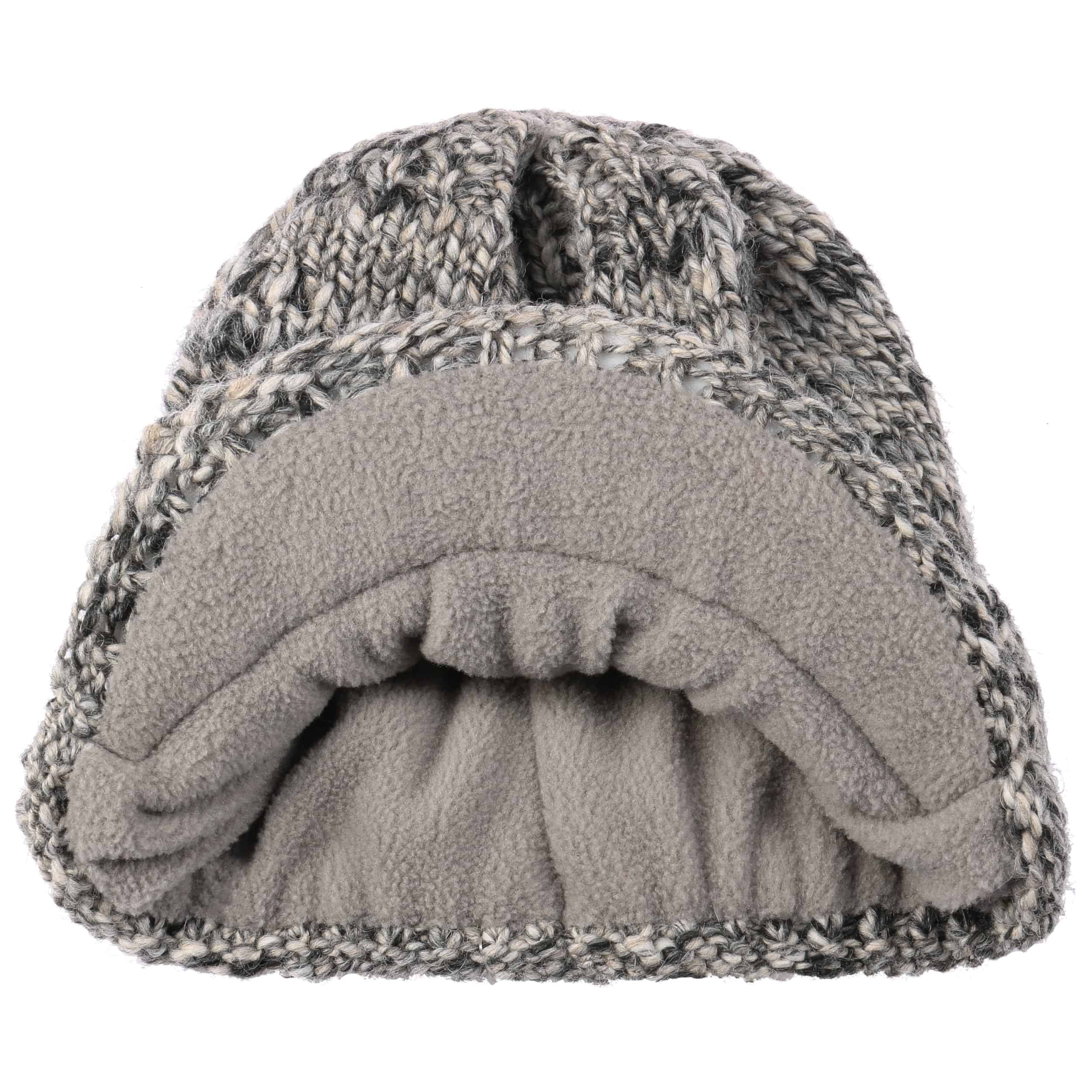 Set Berretto E Sciarpa Invernale Donna - Cappello Con Visiera E Fodera In Pile, Sciarpa Morbida, Colori Nero E Blu Navy - Foto 13