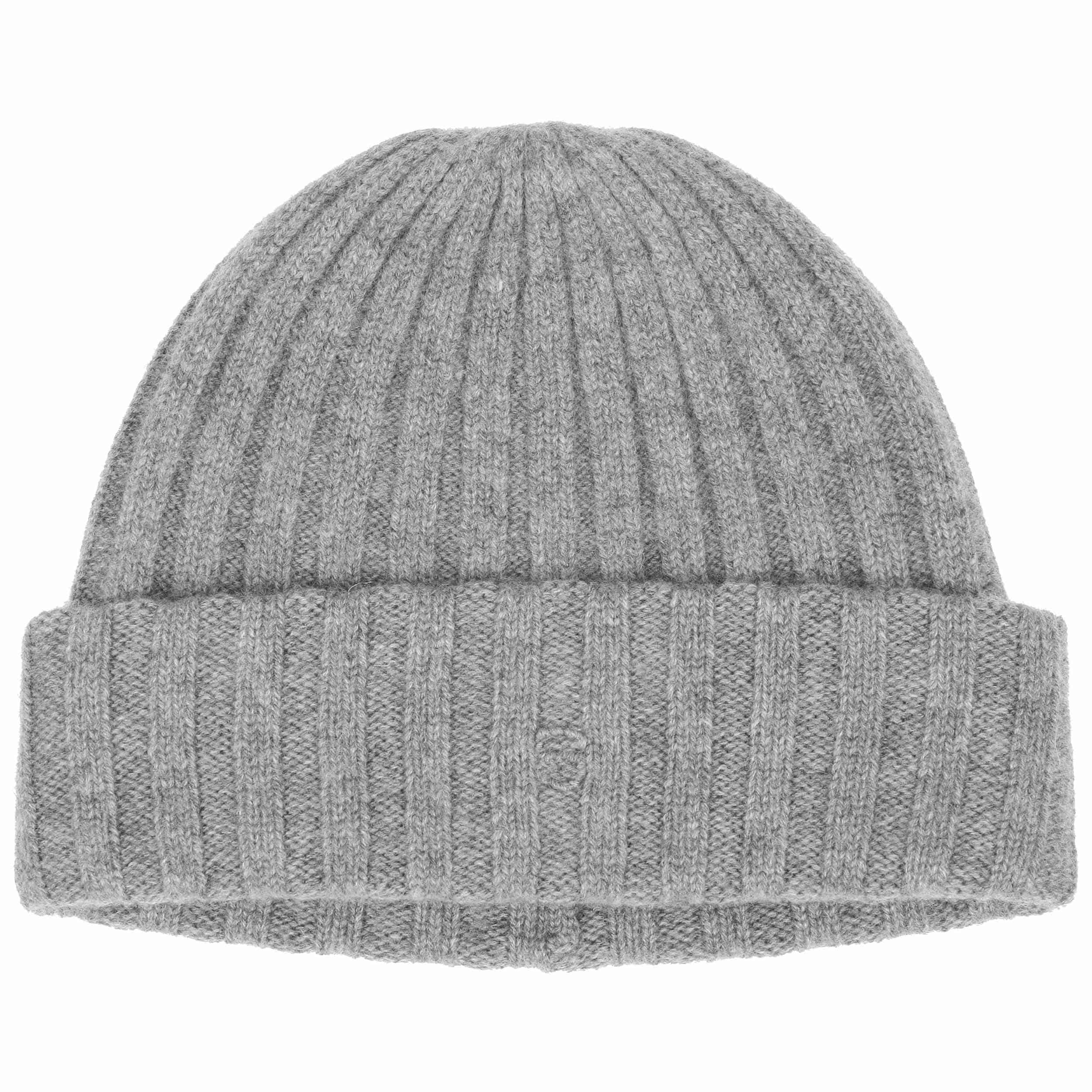 Stetson Surth Cashmere Beanie - 100% Wool Ribbed Winter Hat With Cuff