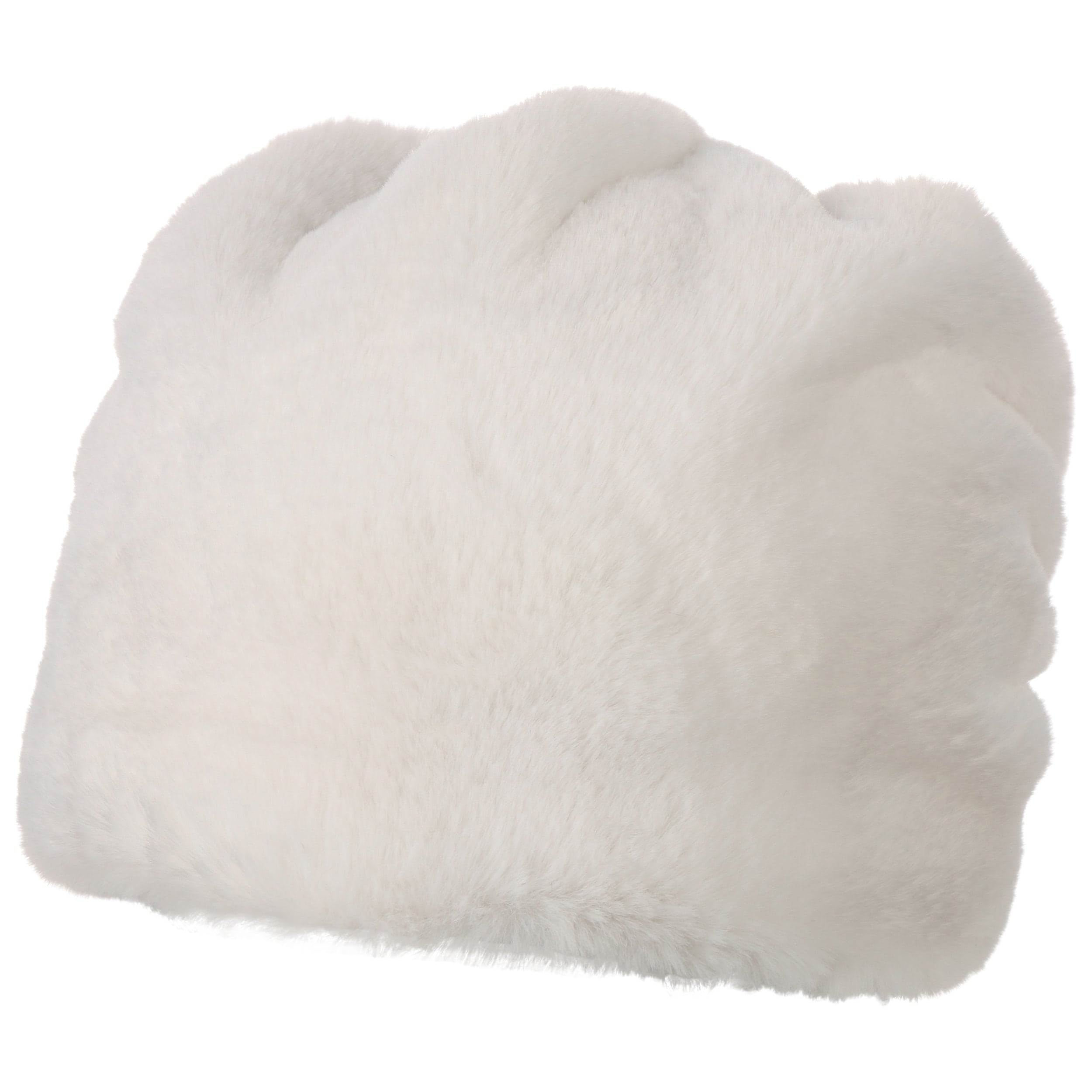 Cappello A Maglia Da Donna Foderato Pelliccia Pompelmo Maglia - Foto 3