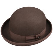 Cappello A Bombetta In Feltro Di Lana | Stile Laurel & Hardy | Uomo E Donna | Taglie S-XL - Foto 5