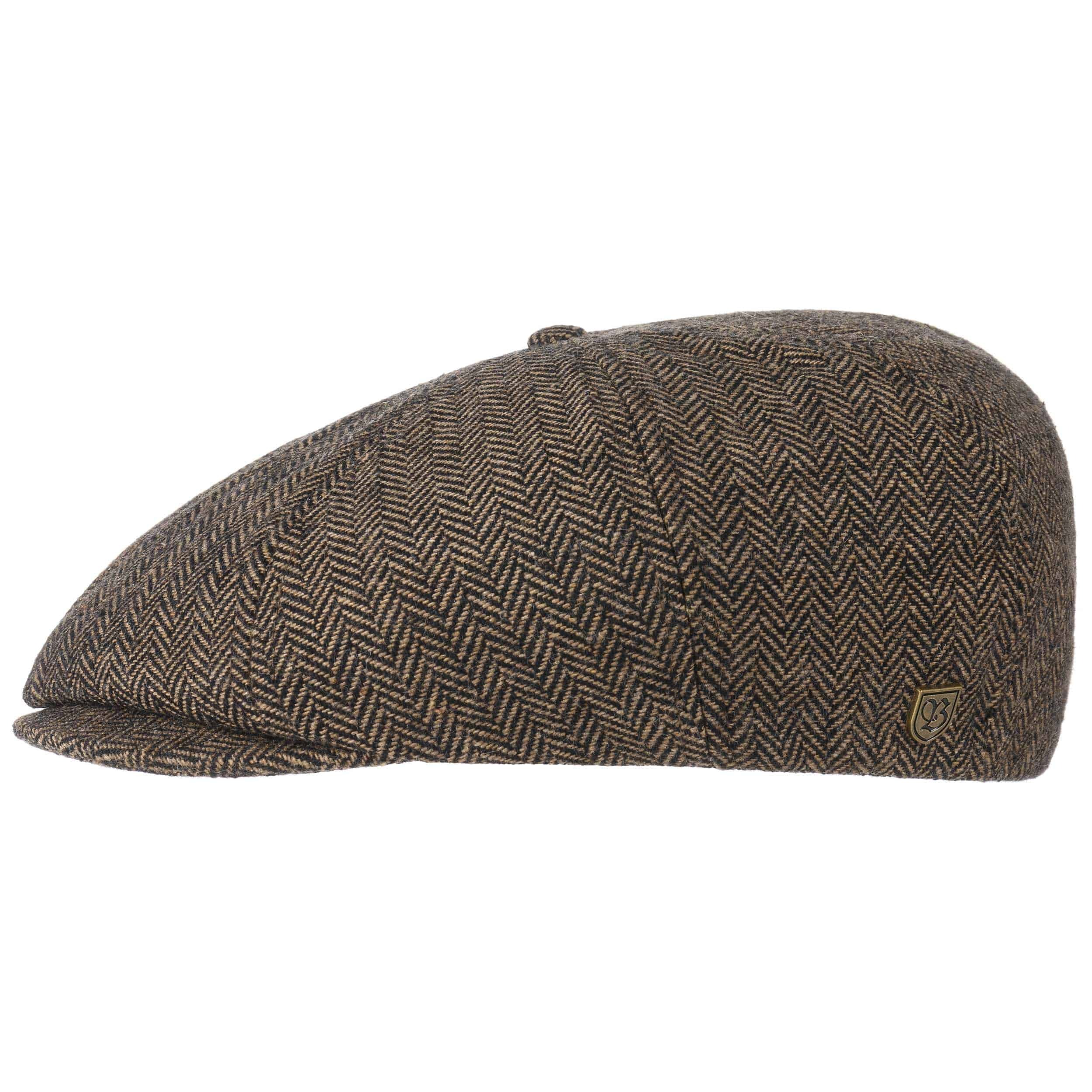 marrone Brood Berretto Newsboy Brixton uomo