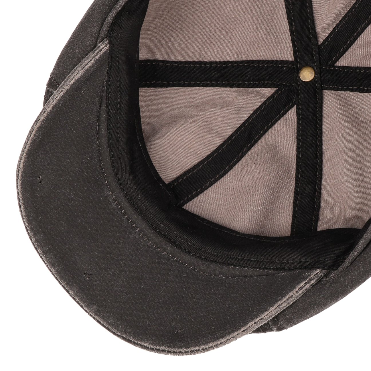 Stetson Brooklin Coppola Uomo In Cotone - Berretto Con Visiera, Protezione UV 40, Look Vintage, Per Primavera/estate