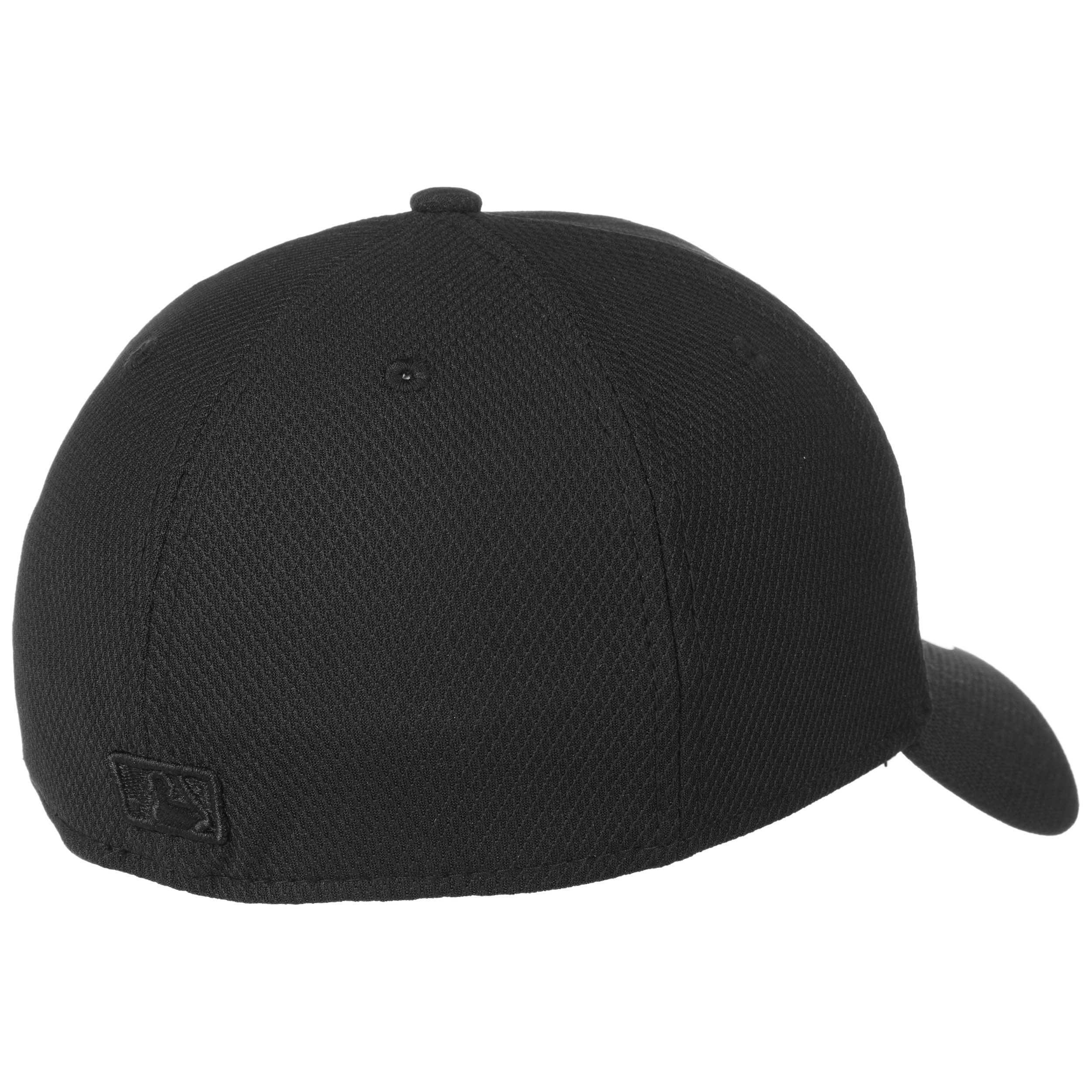 Cappello New Era 39Thirty Fitted Nero / Logo Pantera Nera - Taglia Unica