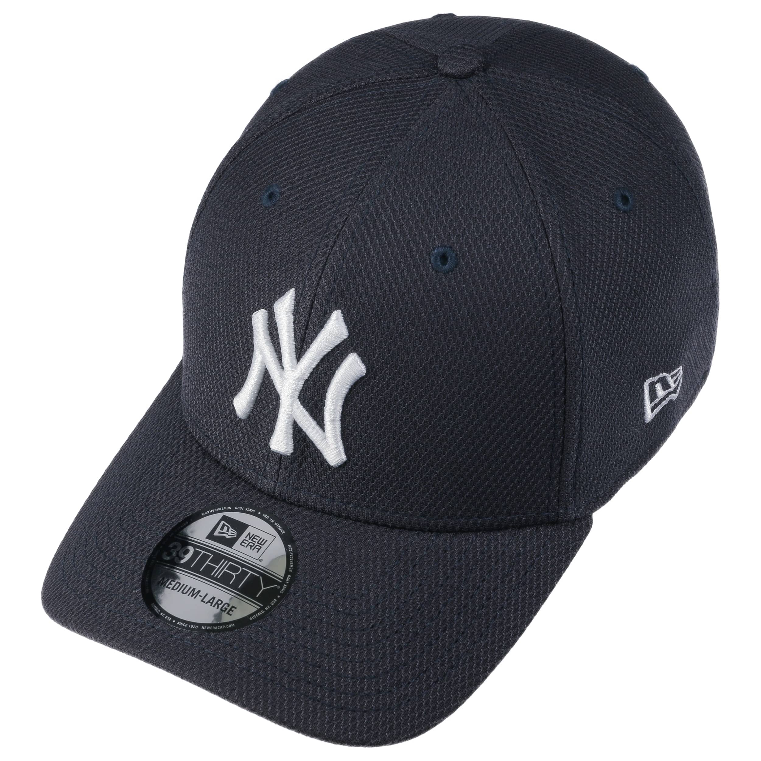 New Era Berretto 39Thirty New York Yankees - Nero, Elasticizzato, 97% Cotone - Foto 6